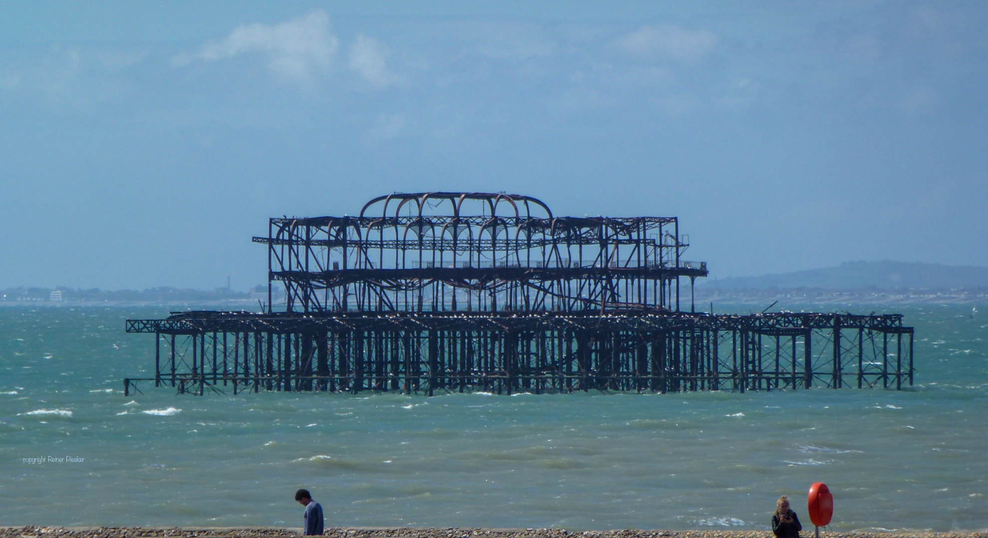 Leica V-Lux 30 / Panasonic Lumix DMC-TZ22 sample photo. Brighton west pier photography