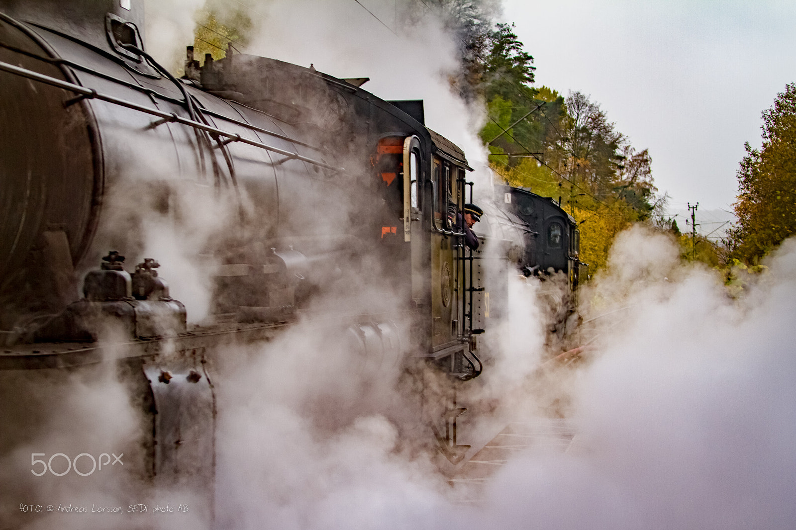 Canon EF 28-300mm F3.5-5.6L IS USM sample photo. Steam train steam photography