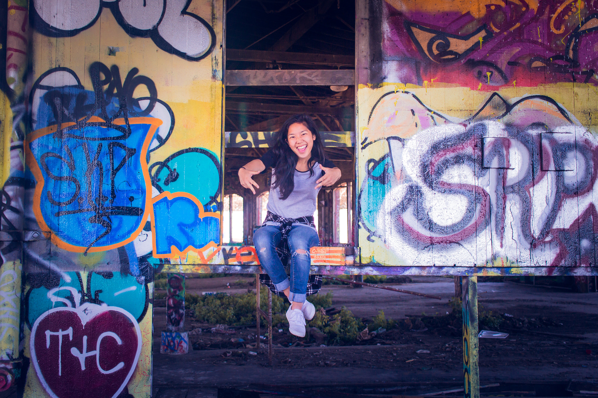 Canon EF-S 24mm F2.8 STM sample photo. Gangst. photography