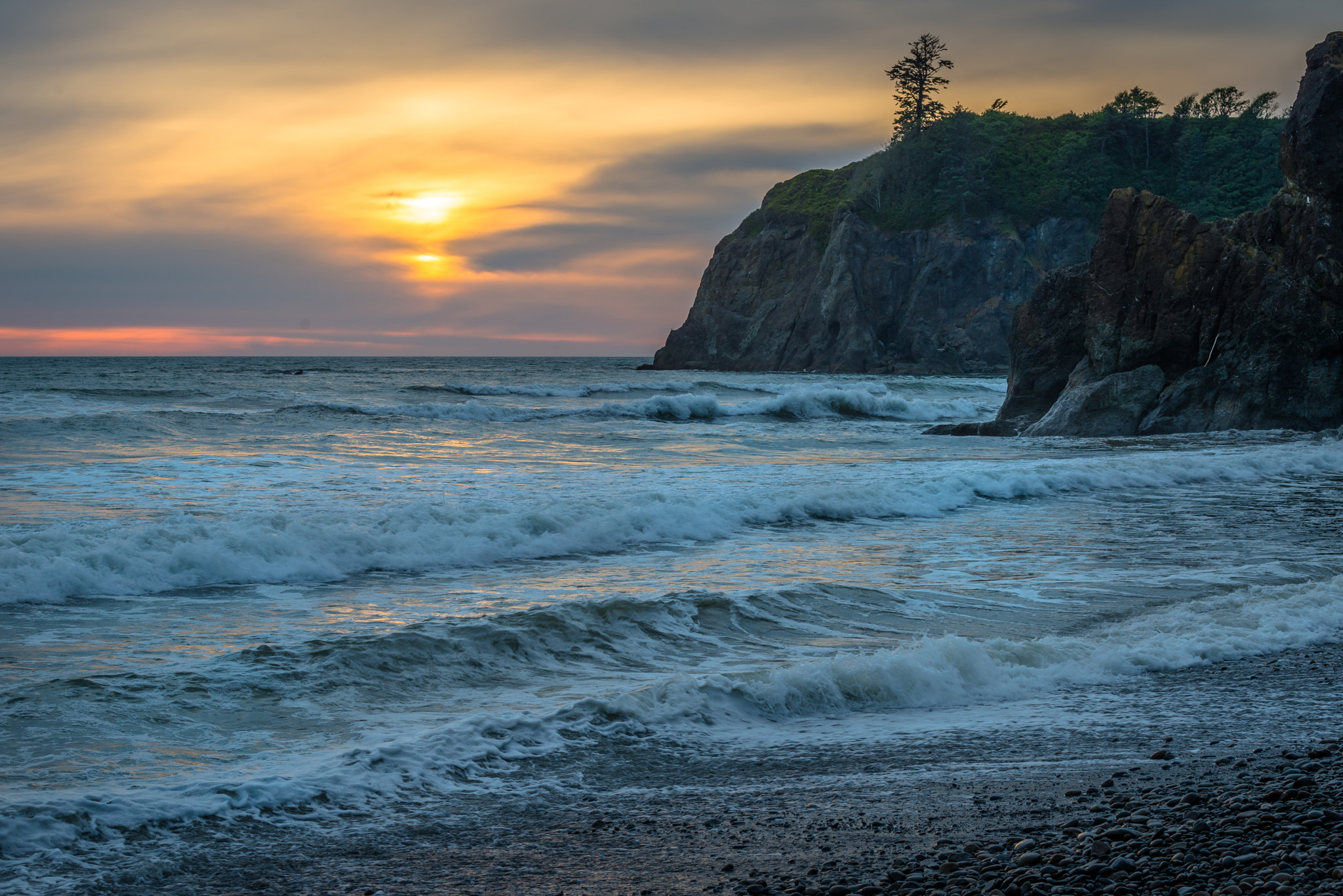 Nikon AF-S Nikkor 70-200mm F4G ED VR sample photo. Pacific northwest photography