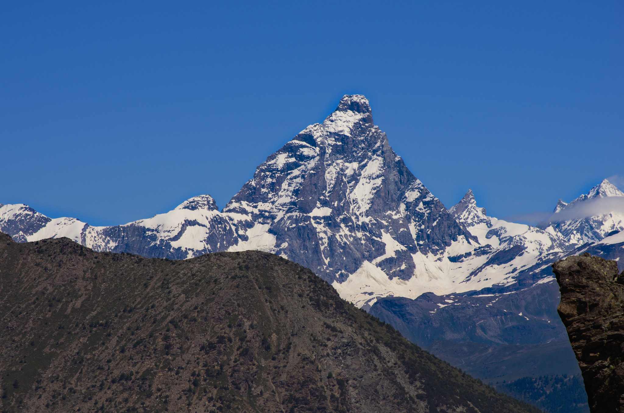 Pentax smc DA 50-200mm F4-5.6 ED WR sample photo. Matterhorn photography