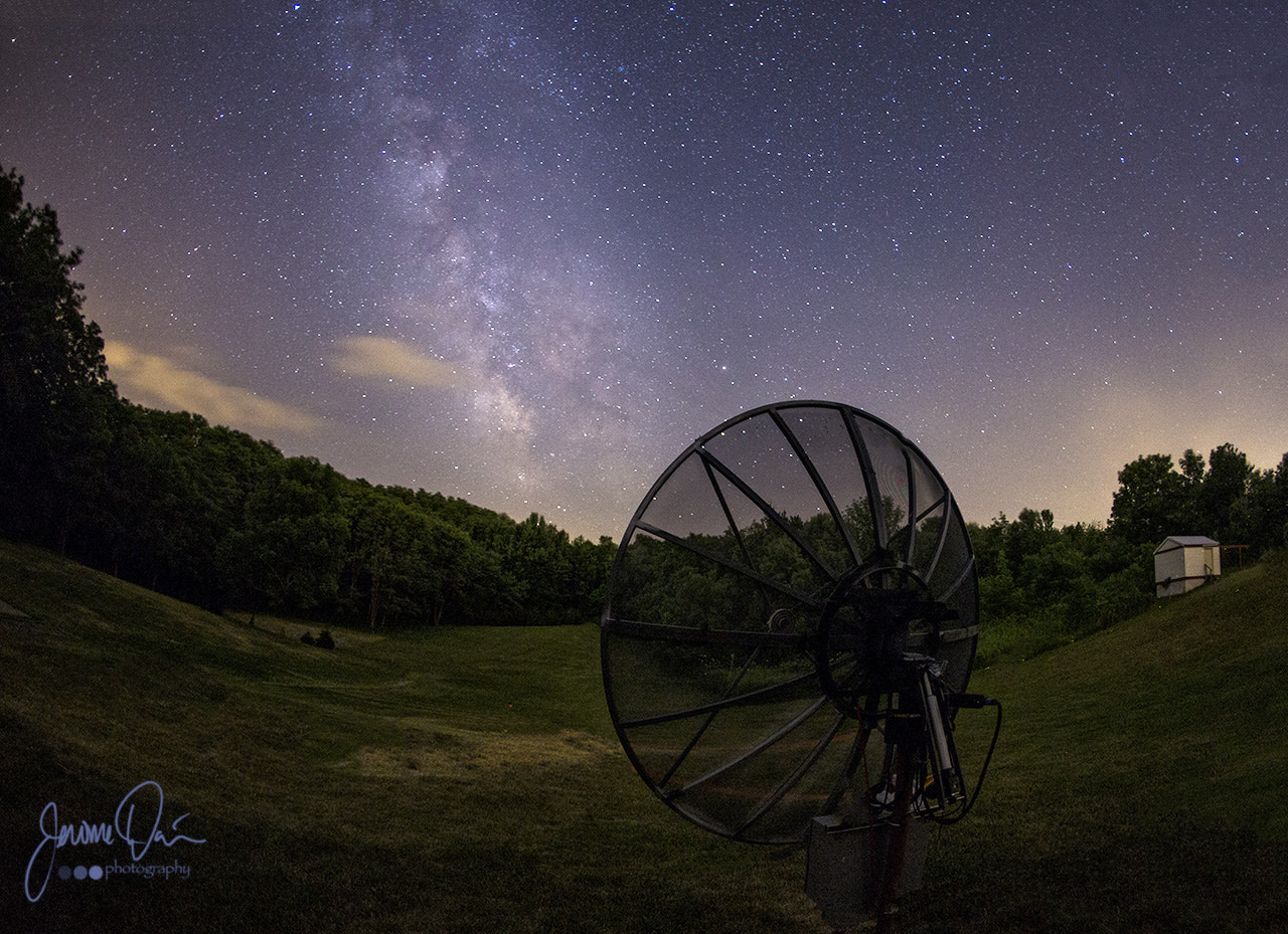 Canon EOS-1D X + Canon EF 15mm F2.8 Fisheye sample photo. Space photography