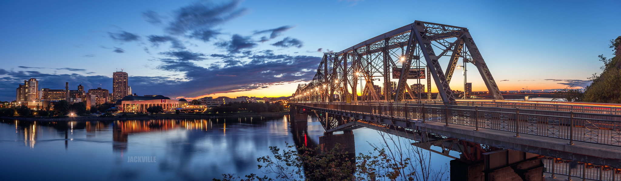 Canon EF 20-35mm f/2.8L sample photo. Ottawa bridge photography