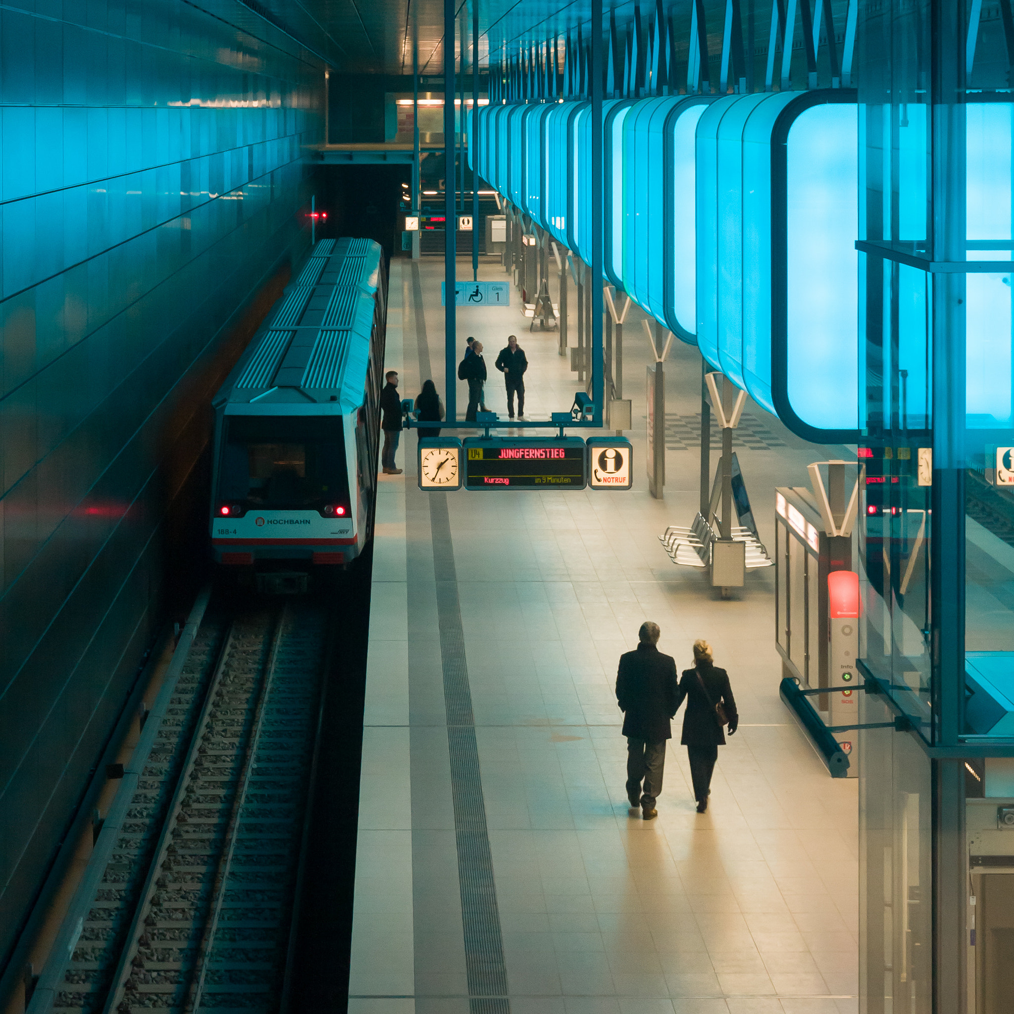 Canon EOS 40D sample photo. Blue departures photography