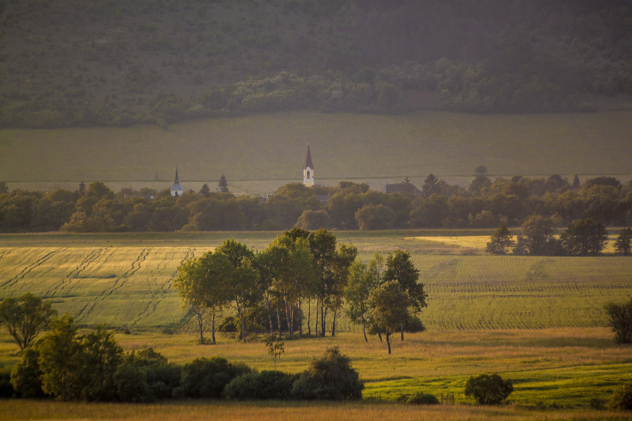 Sigma 70-300mm F4-5.6 APO DG Macro sample photo. Two churches photography