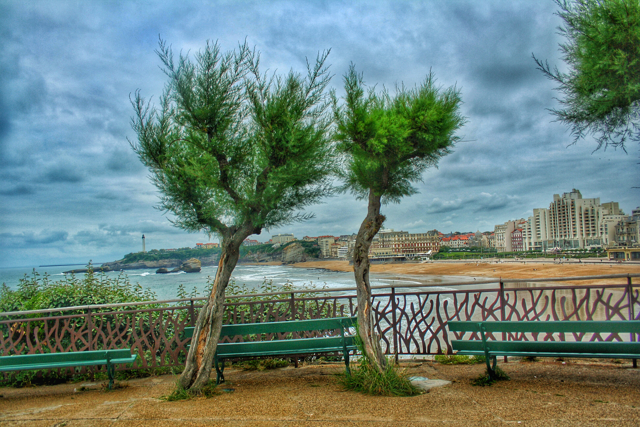 Canon EF-S 18-55mm F3.5-5.6 sample photo. Biarritz(francia) photography