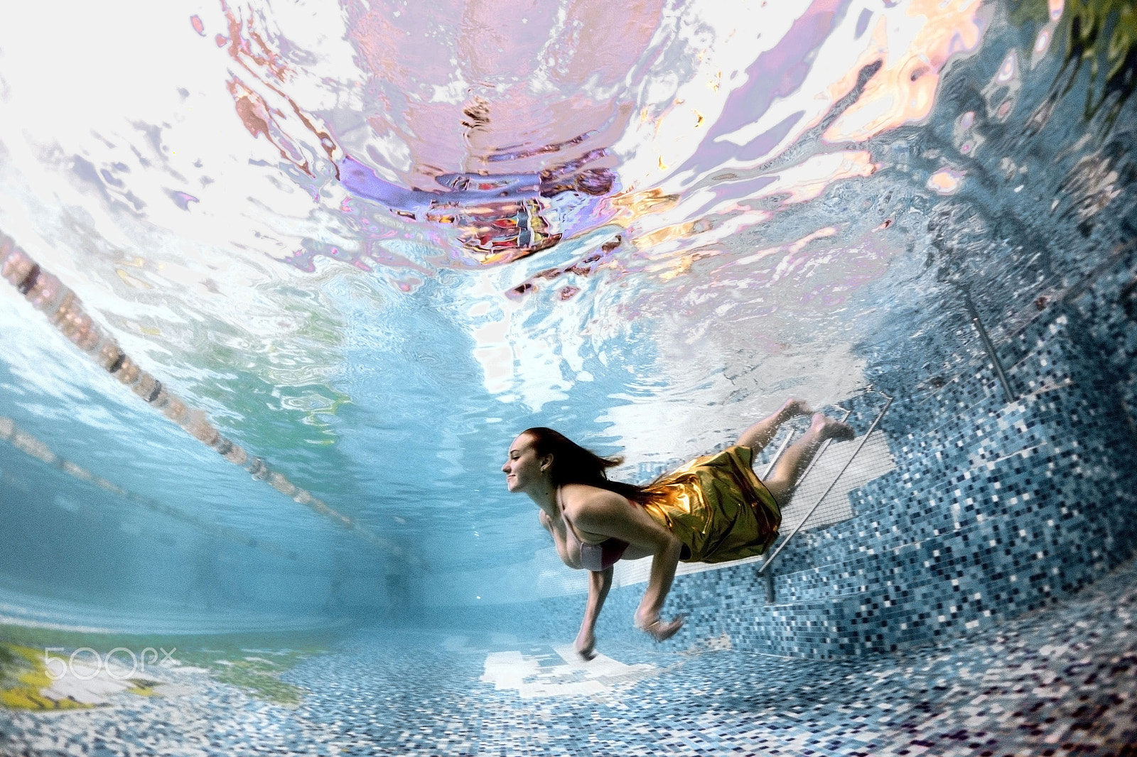 Sony Alpha NEX-5N + Sony E 16mm F2.8 sample photo. Underwater light. photography