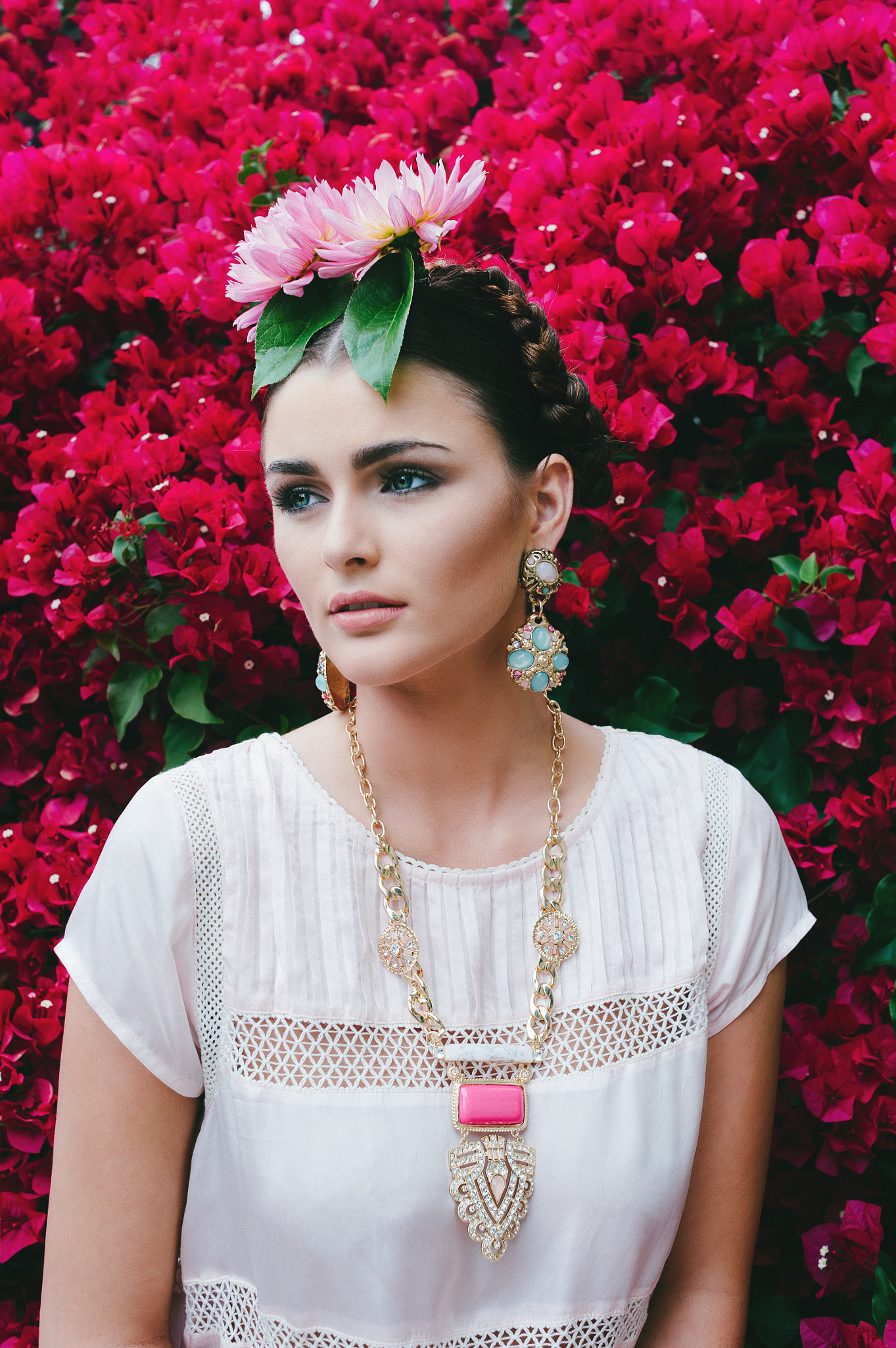 Nikon Df + Nikon AF Nikkor 35mm F2D sample photo. Khloe as frida photography