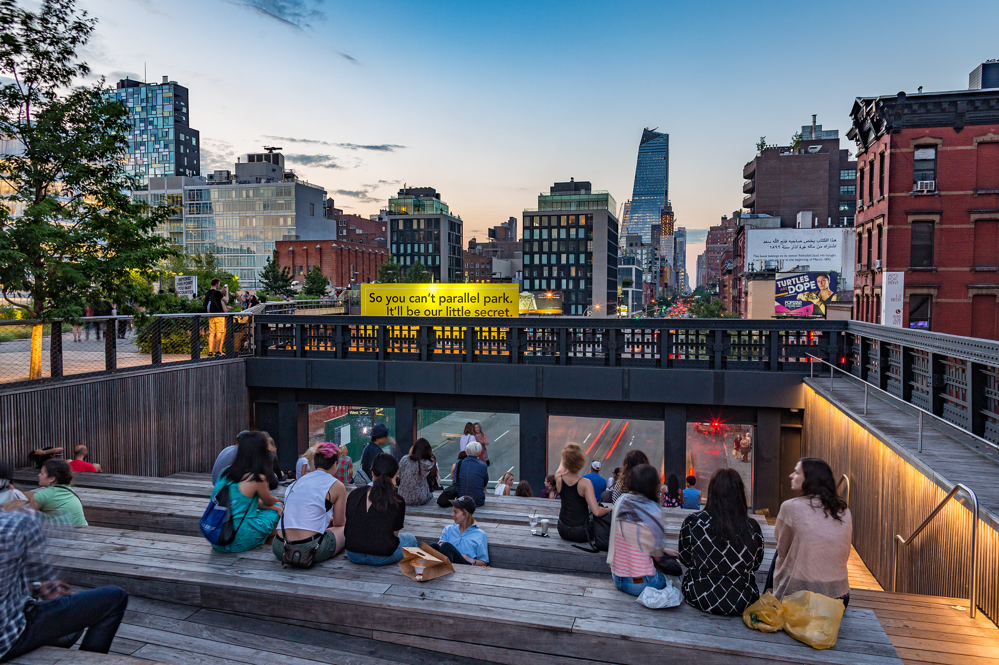 Canon EOS 6D + Canon EF 24mm f/1.4L sample photo. High line theatre photography