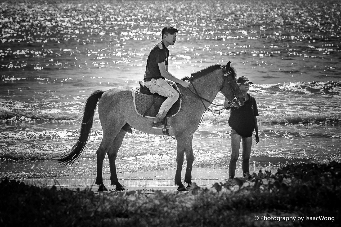 Canon EF 70-200mm F2.8L IS II USM sample photo. Horse riding photography