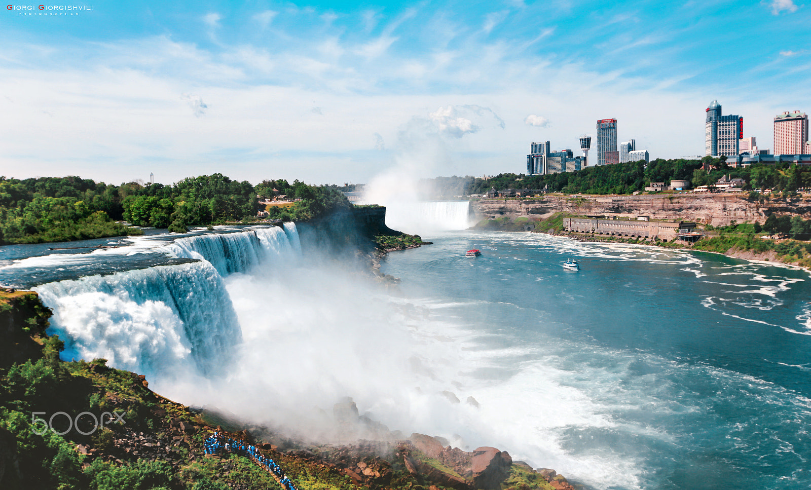 Canon EF 16-35mm F2.8L II USM sample photo. Niagara falls photography