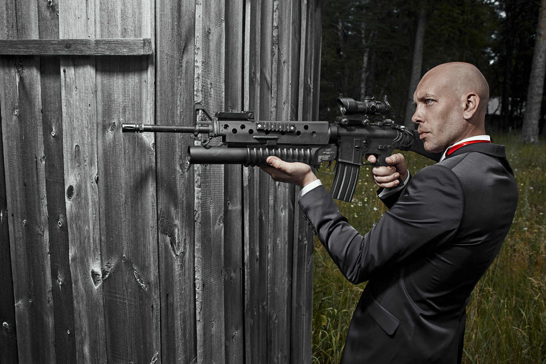 Canon EOS 6D + Canon EF 28mm F2.8 sample photo. Hitman #1 photography