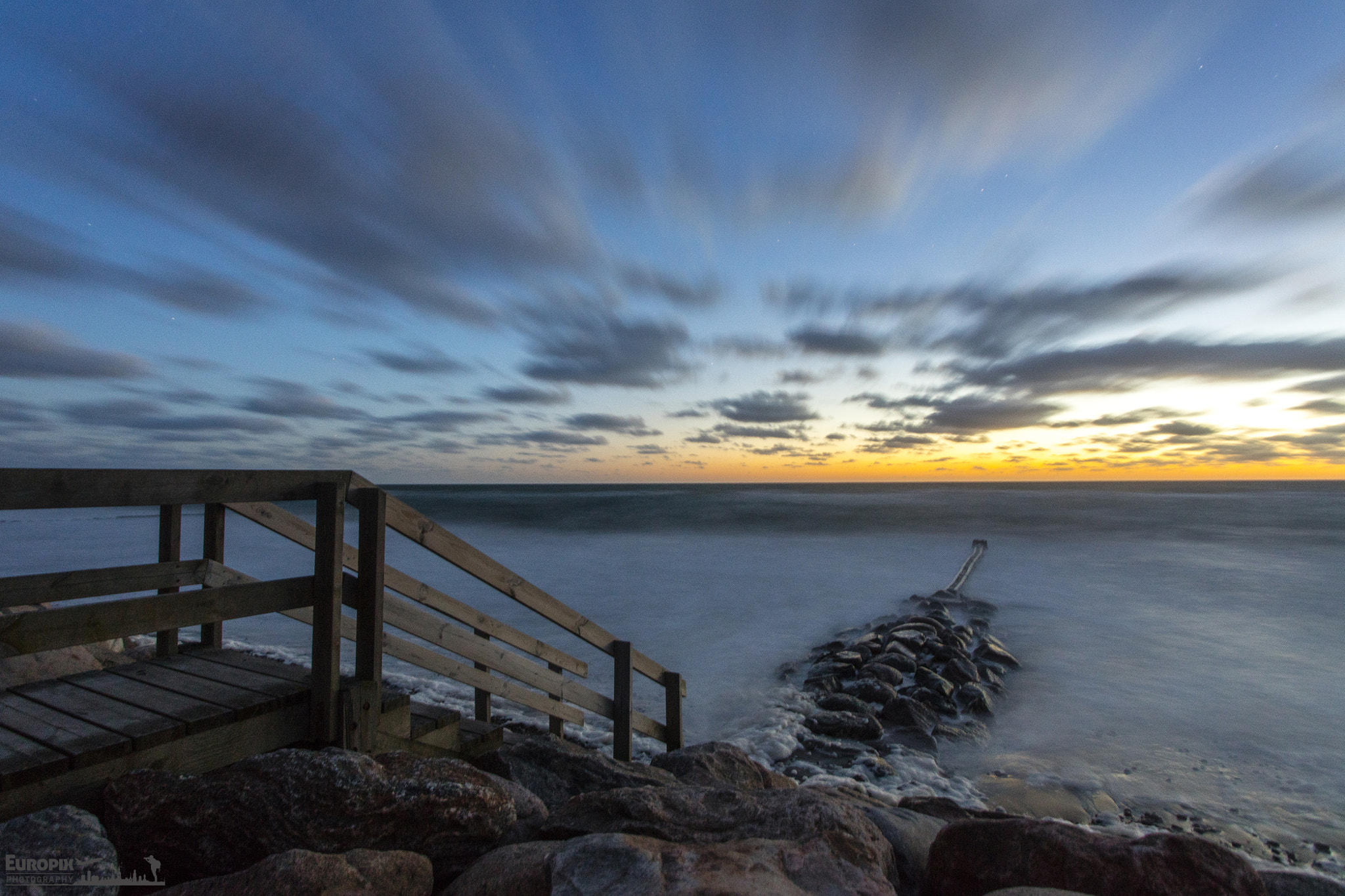 Canon EOS 5DS + Canon EF 17-40mm F4L USM sample photo. Danish midnight summer seas photography