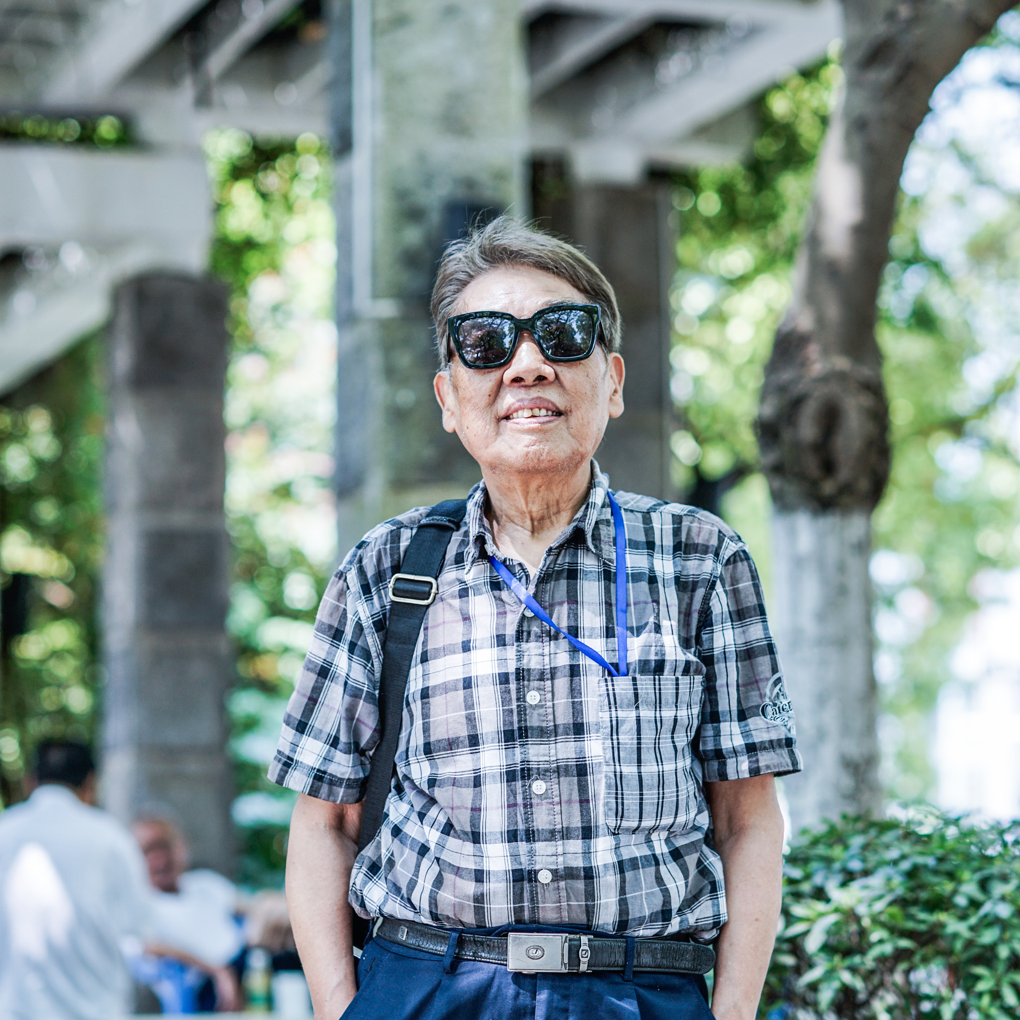 Sony Planar T* 85mm F1.4 ZA sample photo. Grandpa photography