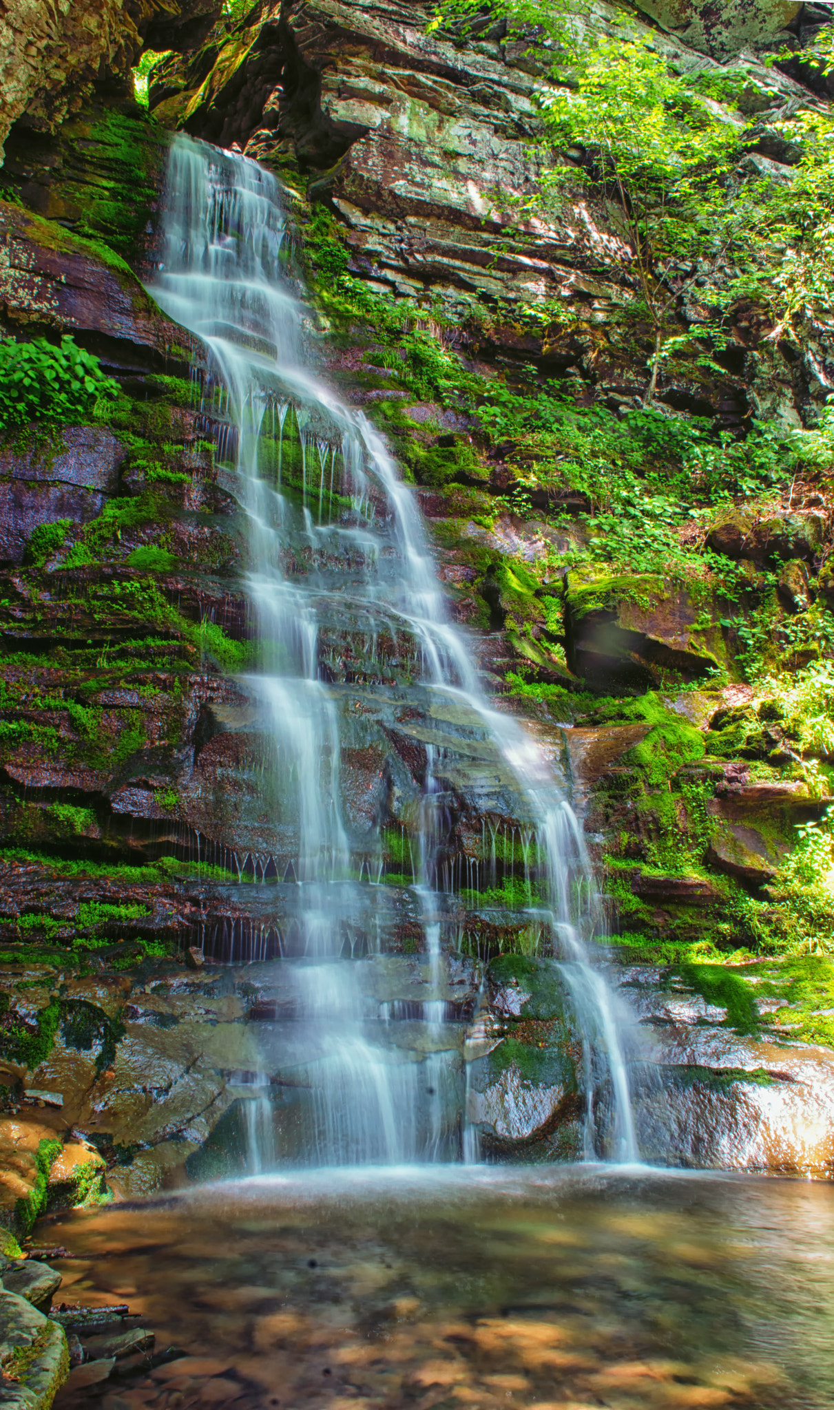 Sigma 18-50mm F2.8-4.5 DC OS HSM sample photo. Buttermilk falls photography