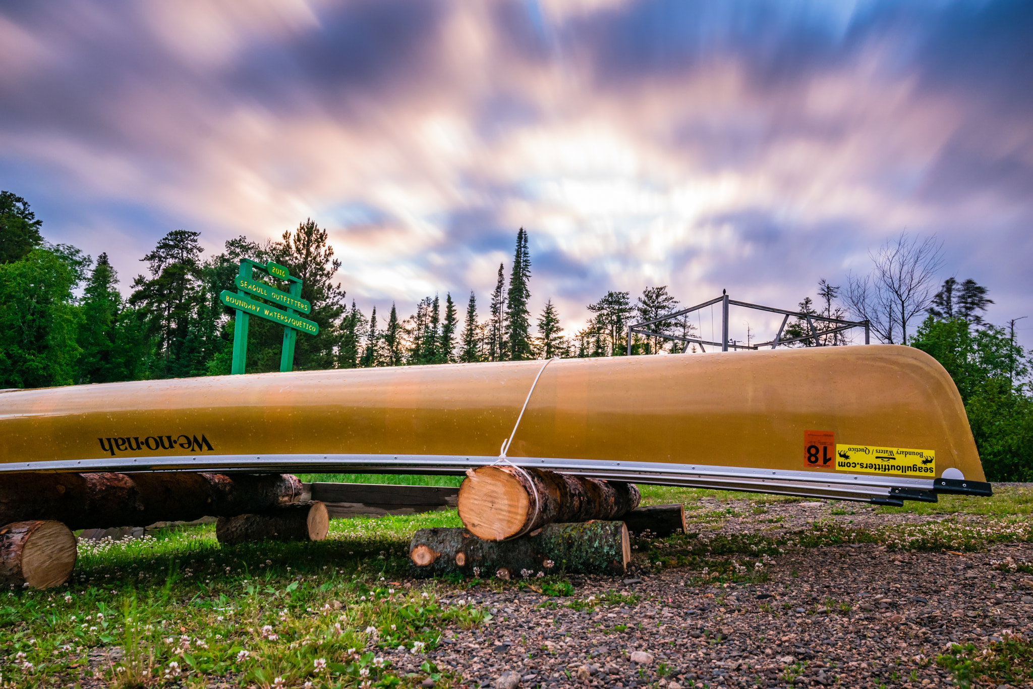 Nikon D3300 + Tokina AT-X 11-20 F2.8 PRO DX (AF 11-20mm f/2.8) sample photo. Seagull outfitter canoe bwca photography