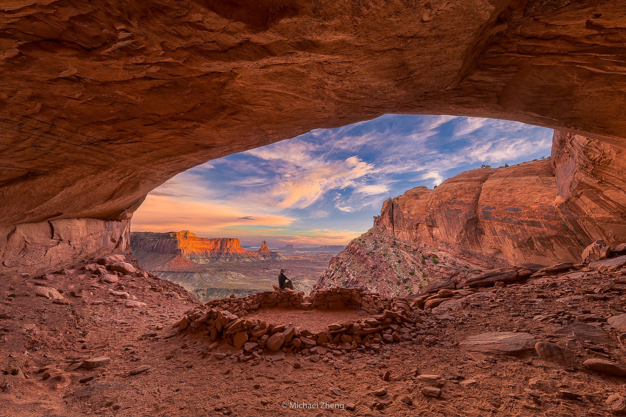 Canon EF 11-24mm F4L USM sample photo. False kiva sunset and me photography