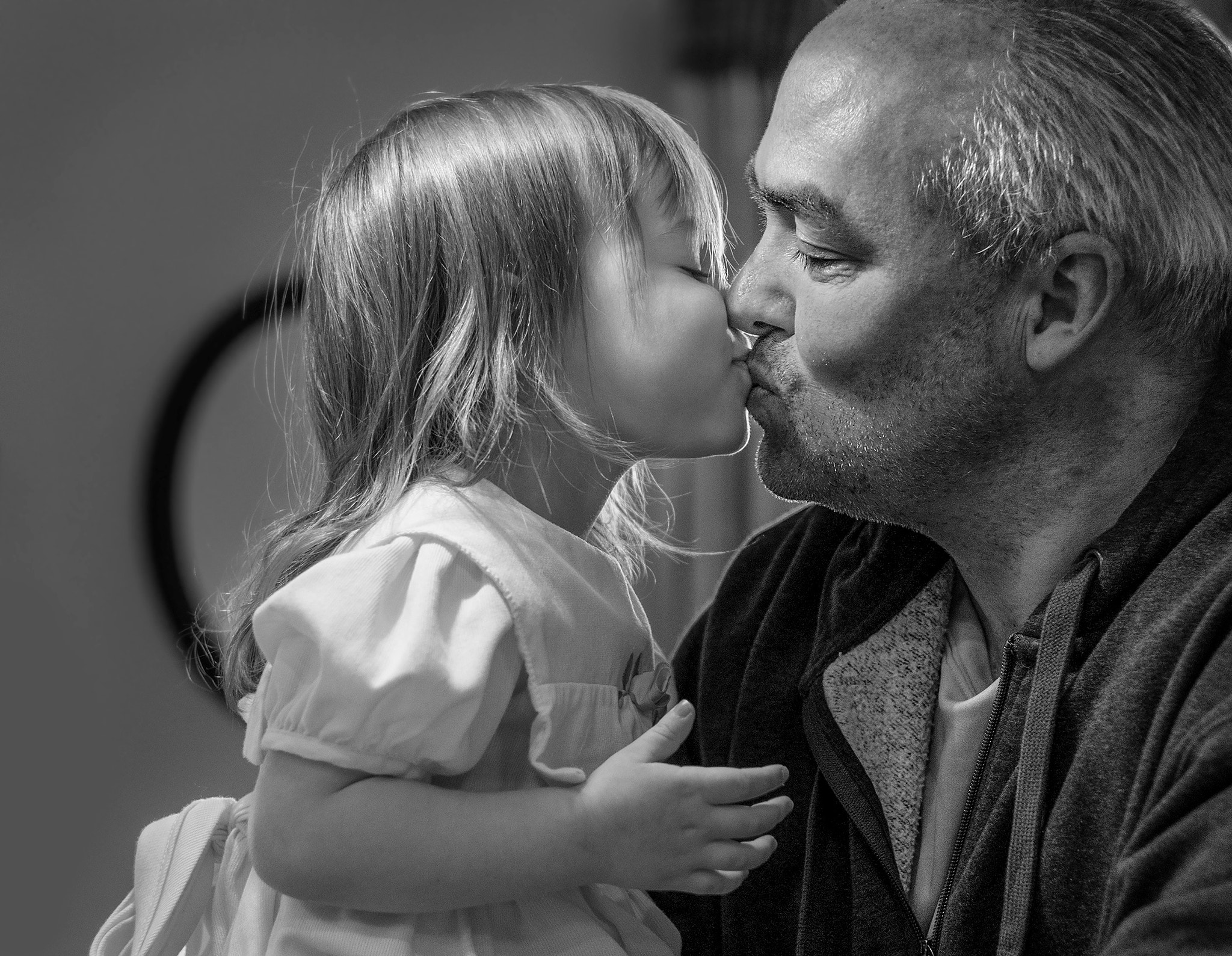 Pentax smc FA 43mm F1.9 Limited sample photo. Daddy daughter doting photography