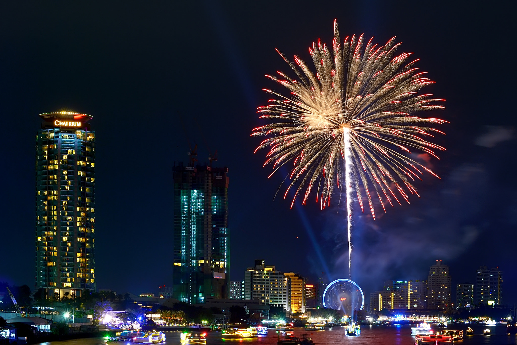 Nikon Df sample photo. Firework photography
