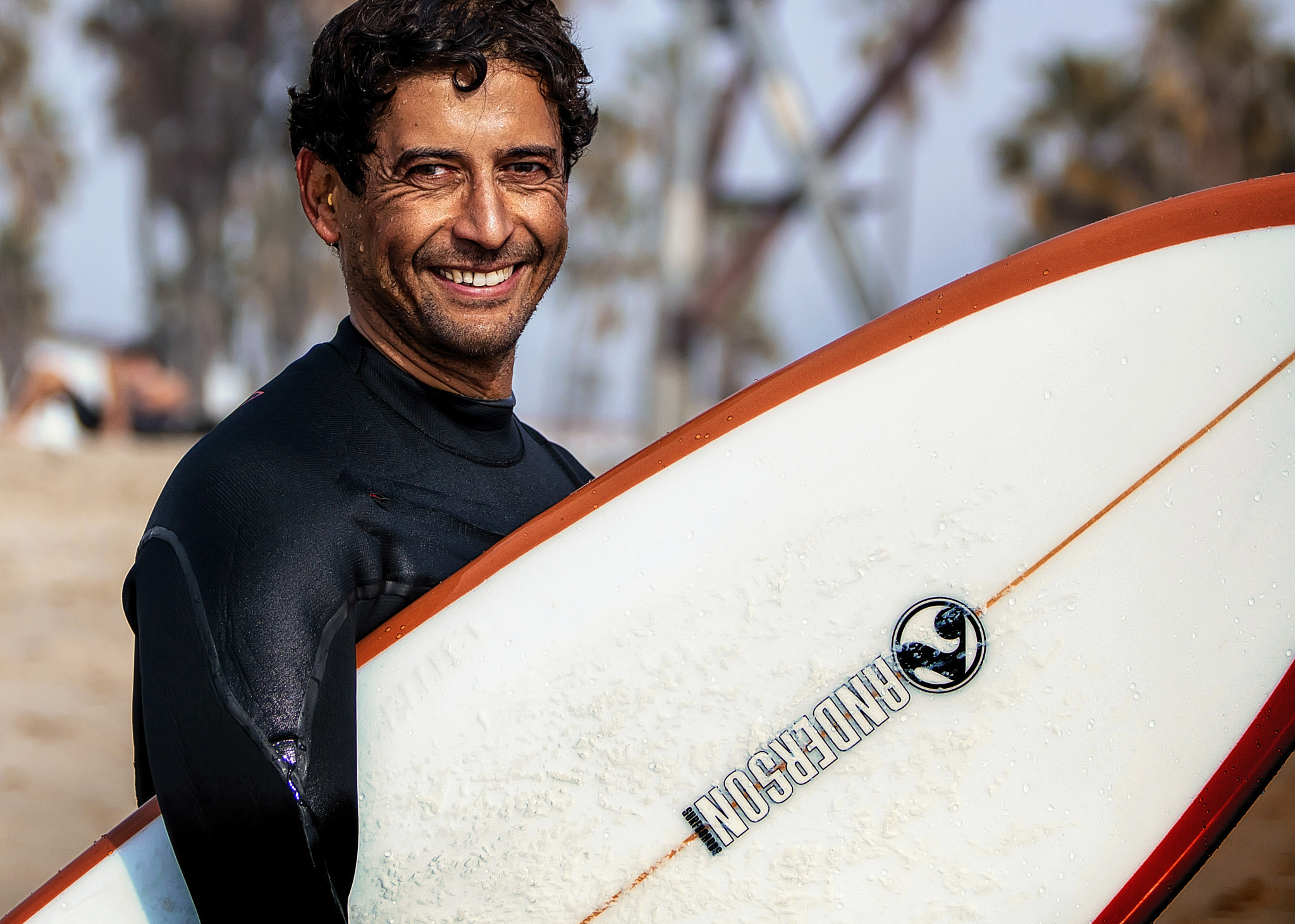 Canon EOS 5DS R + Canon EF 70-200mm F2.8L IS II USM sample photo. Surfer, venice beach. photography