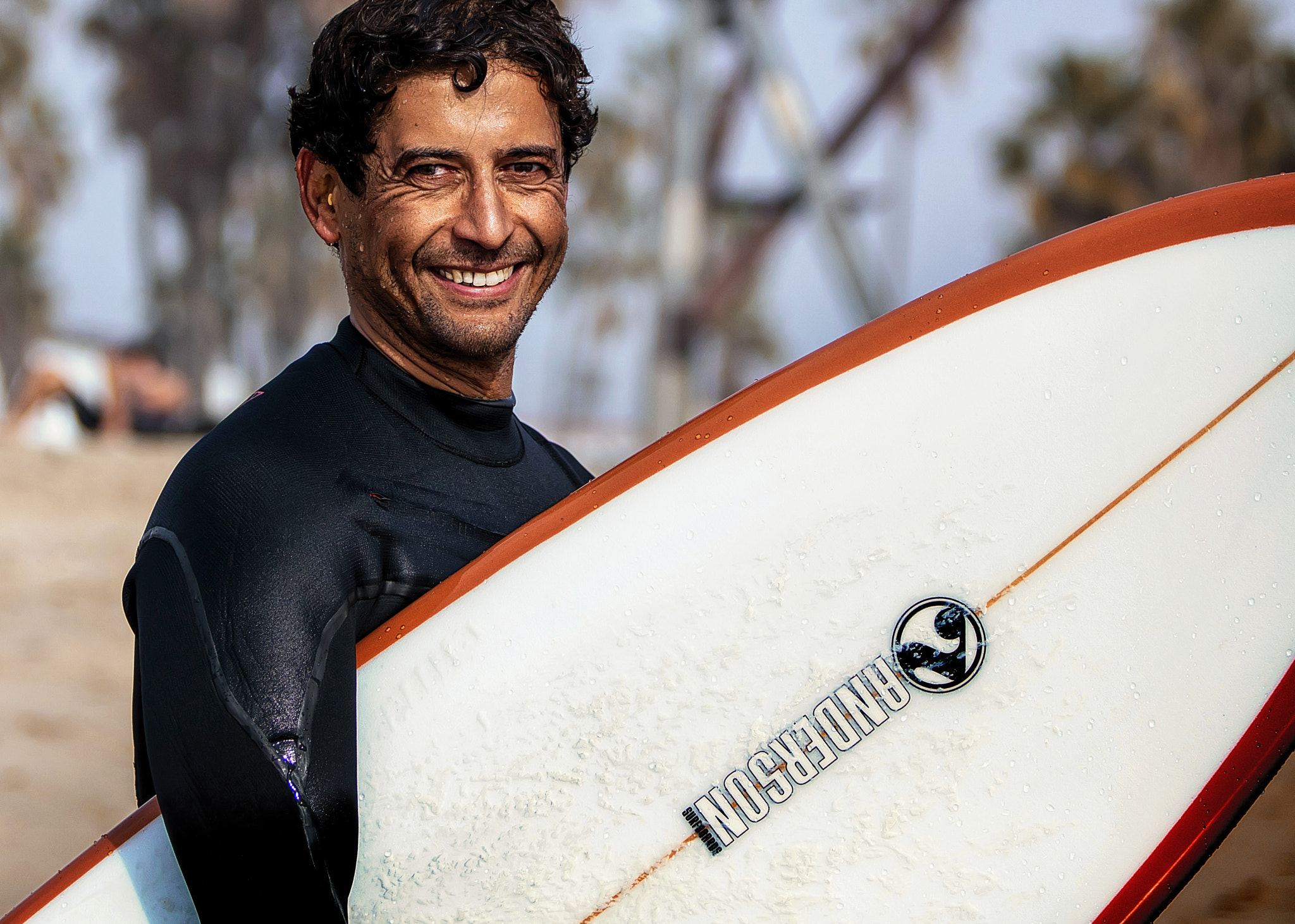 Canon EF 70-200mm F2.8L IS II USM sample photo. Surfer, venice beach. photography