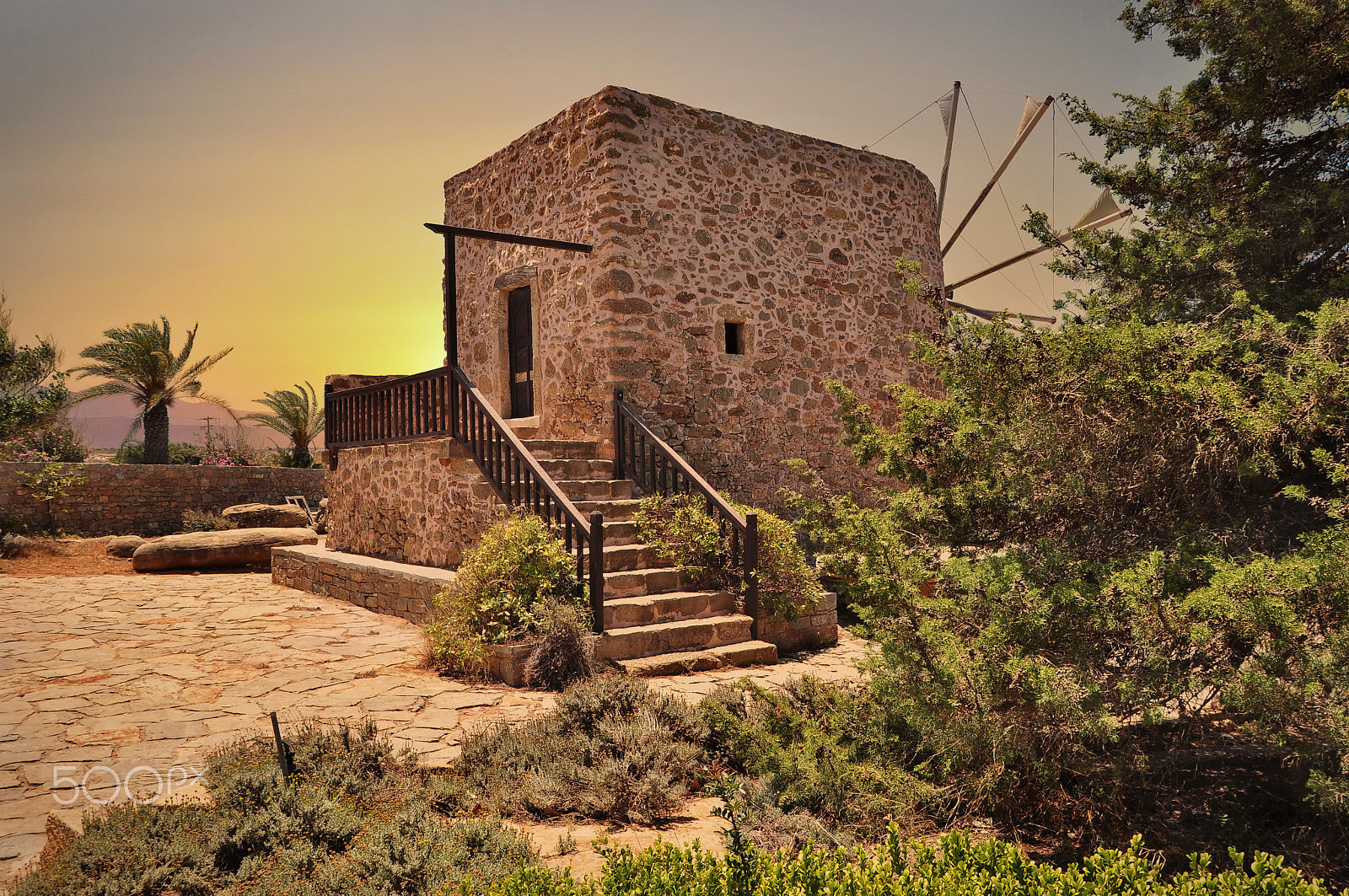 Sigma 17-70mm F2.8-4 DC Macro OS HSM sample photo. Windmill at east crete photography