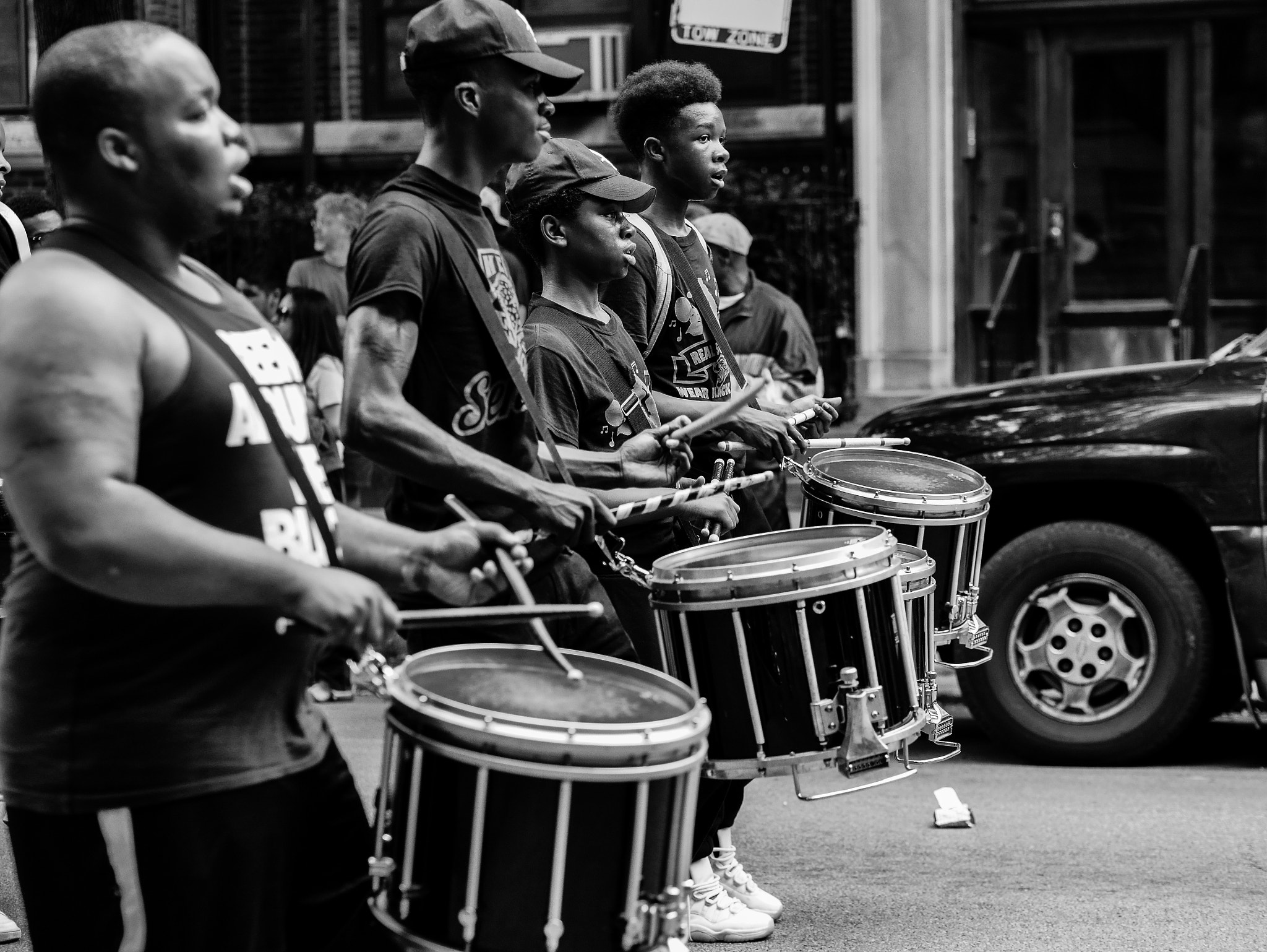 Panasonic Lumix DMC-GM1 + Olympus M.Zuiko Digital 45mm F1.8 sample photo. Drumline photography