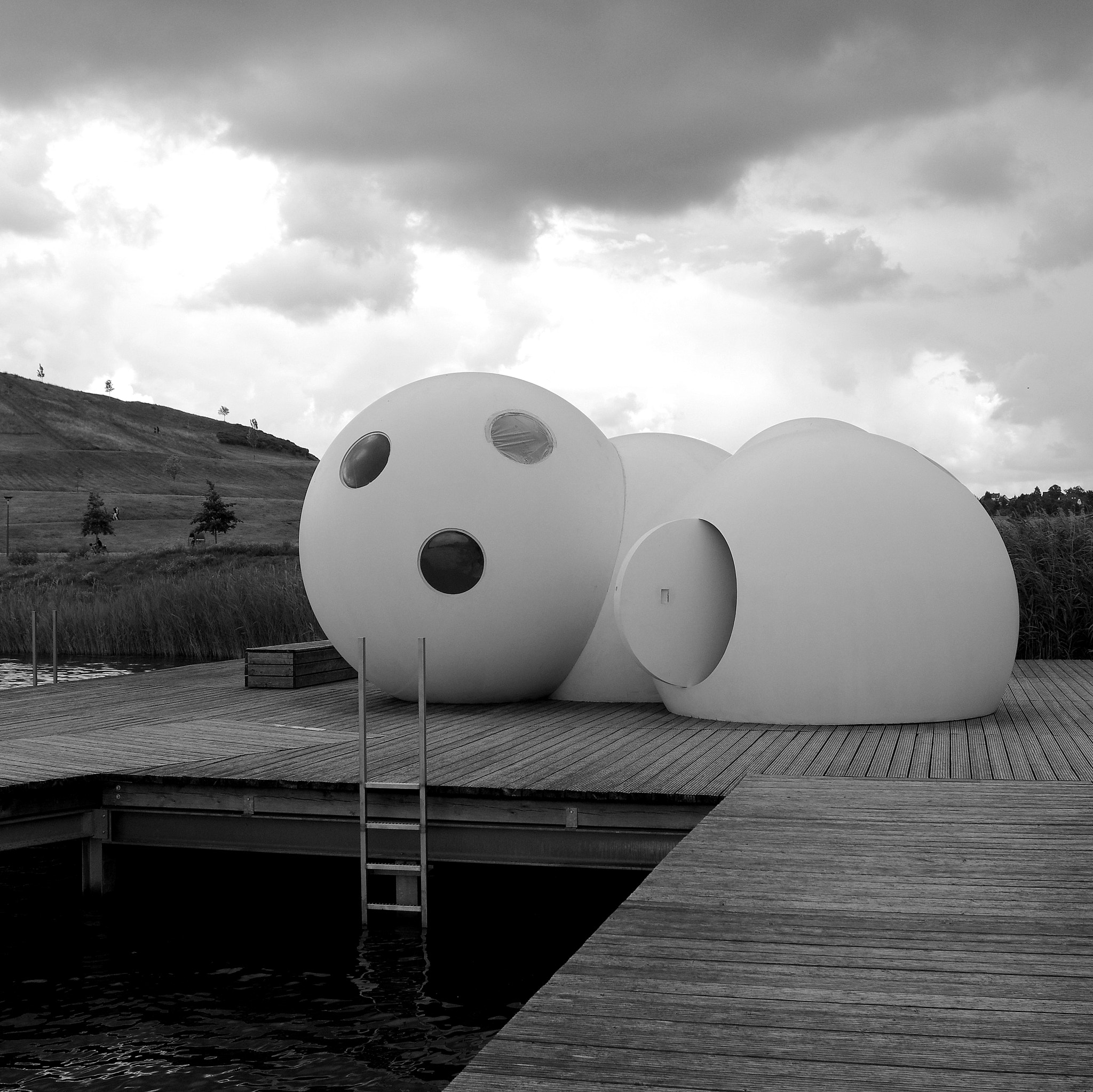Pentax K-5 II sample photo. Emscherkunst bw photography