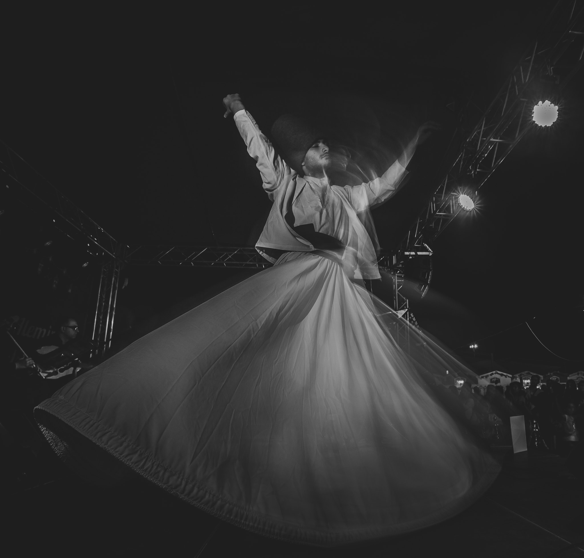 Canon EOS 5D Mark II sample photo. Whirling dervish photography