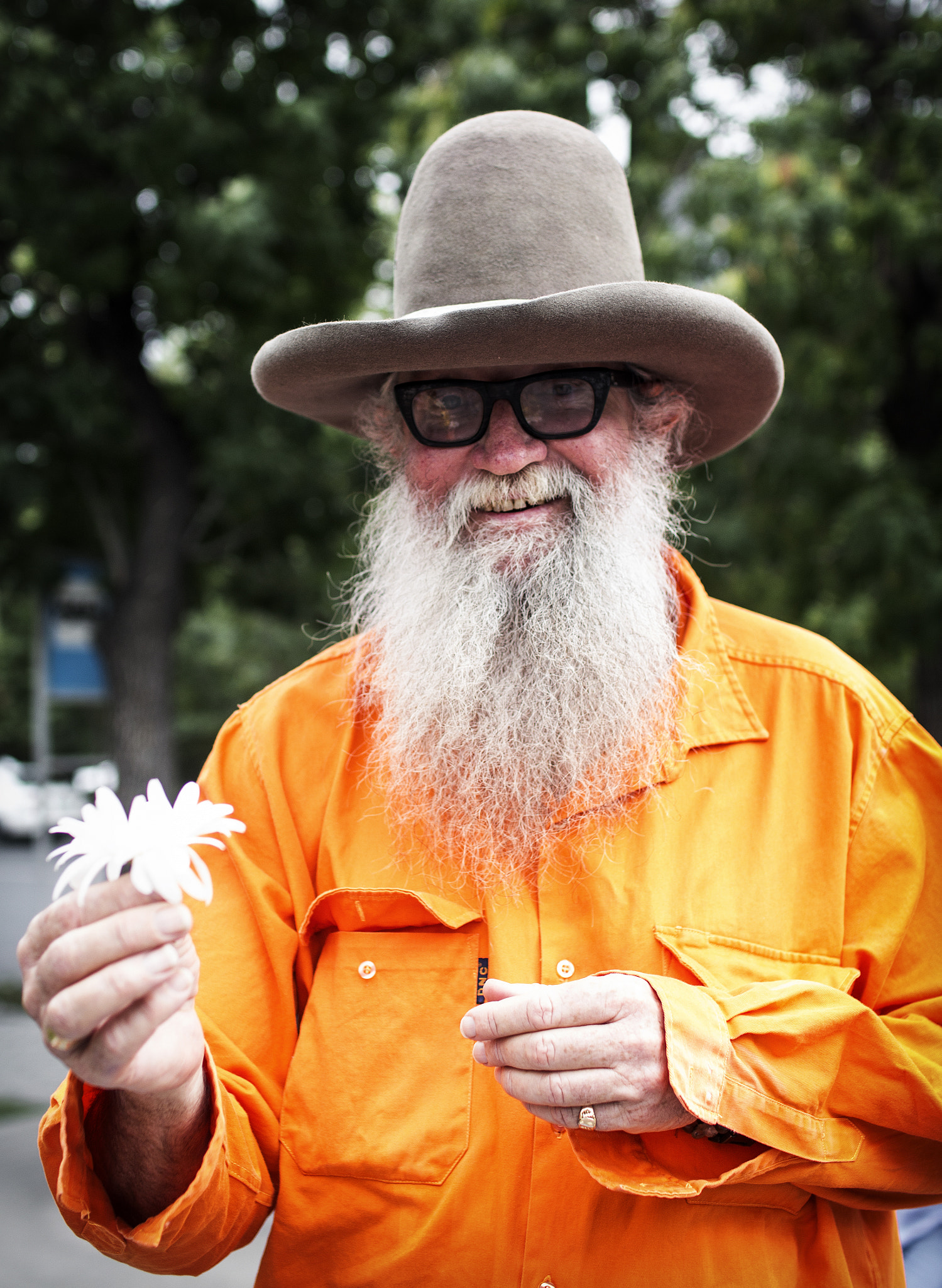 Sigma 30mm F1.4 EX DC HSM sample photo. Positive old man photography