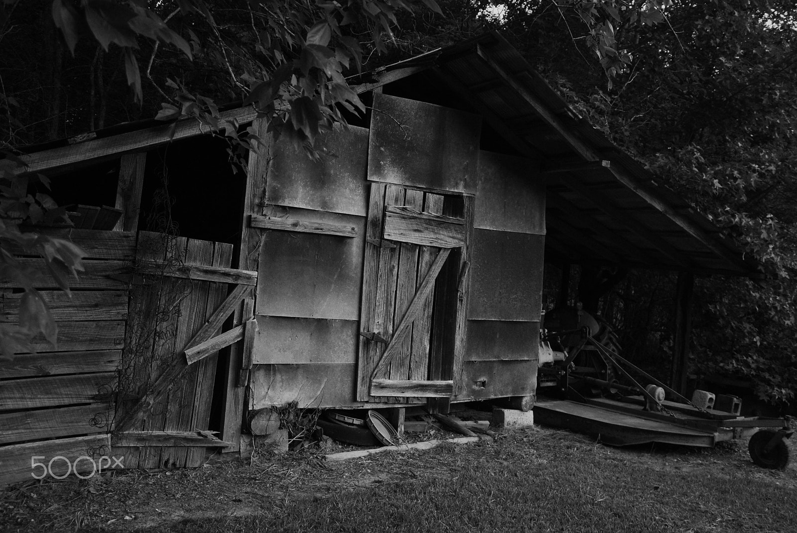Nikon D40X sample photo. Barn photography