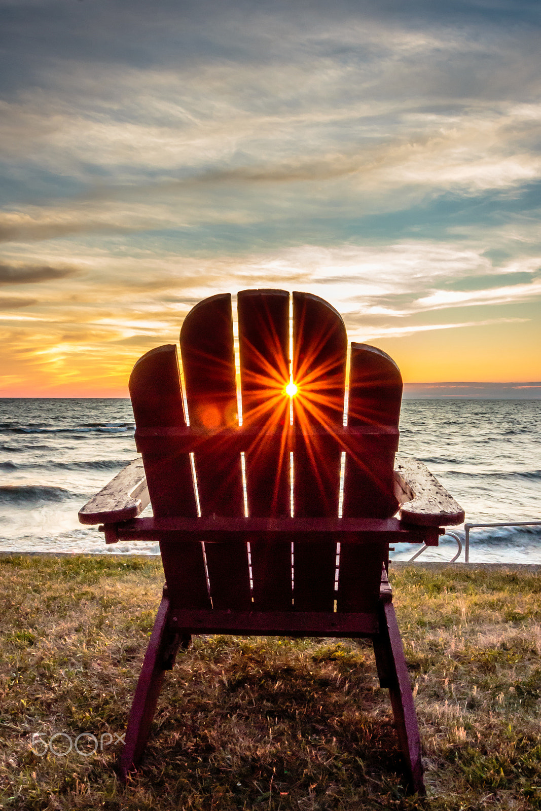Canon EOS 650D (EOS Rebel T4i / EOS Kiss X6i) sample photo. Sunset chair photography