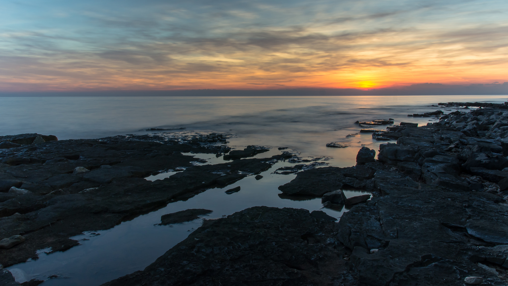 Sony SLT-A55 (SLT-A55V) + Sigma 17-70mm F2.8-4 DC Macro HSM sample photo. Croatian sunset ii photography