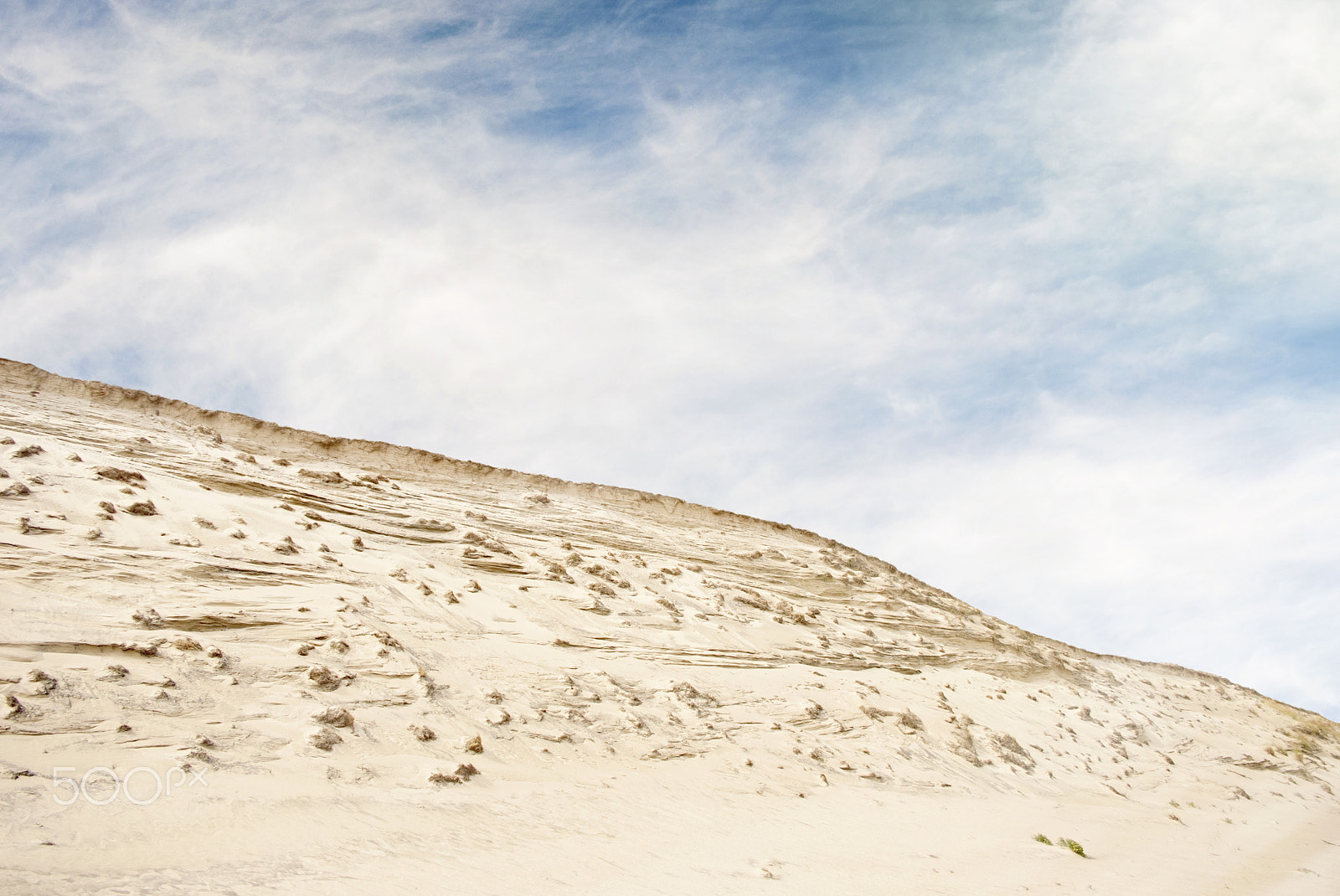 Nikon D80 + Sigma 18-50mm F3.5-5.6 DC sample photo. Dunes and blue sky photography