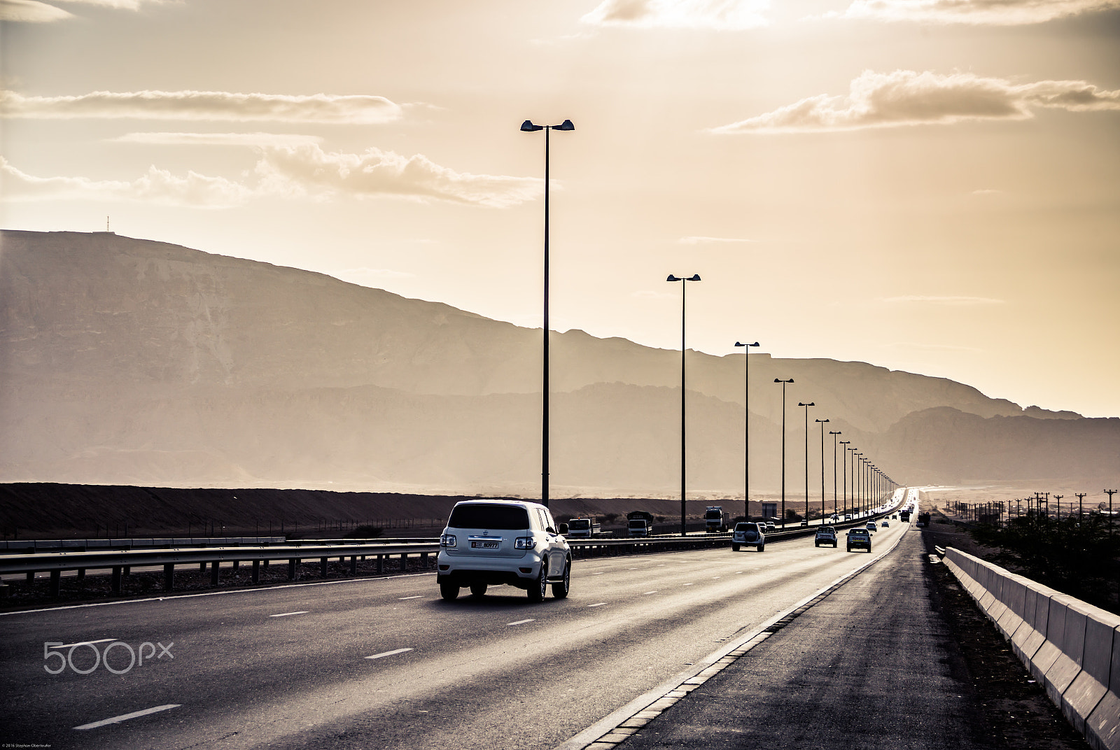 Canon EOS 6D + Canon EF 28-80mm f/3.5-5.6 sample photo. Highway to mt. jabal hafeet photography