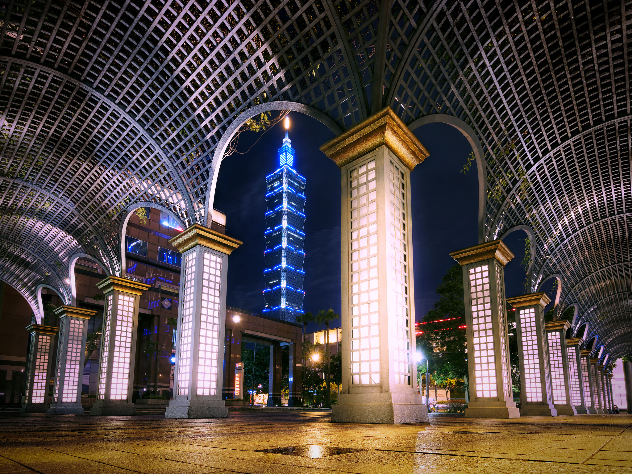 Olympus OM-D E-M10 II + OLYMPUS M.9-18mm F4.0-5.6 sample photo. Taipei 101 photography