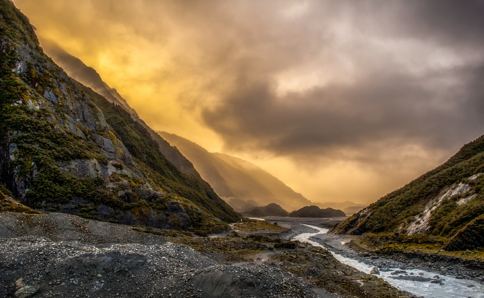 Nikon D50 sample photo. Franz joseph glacier valley photography