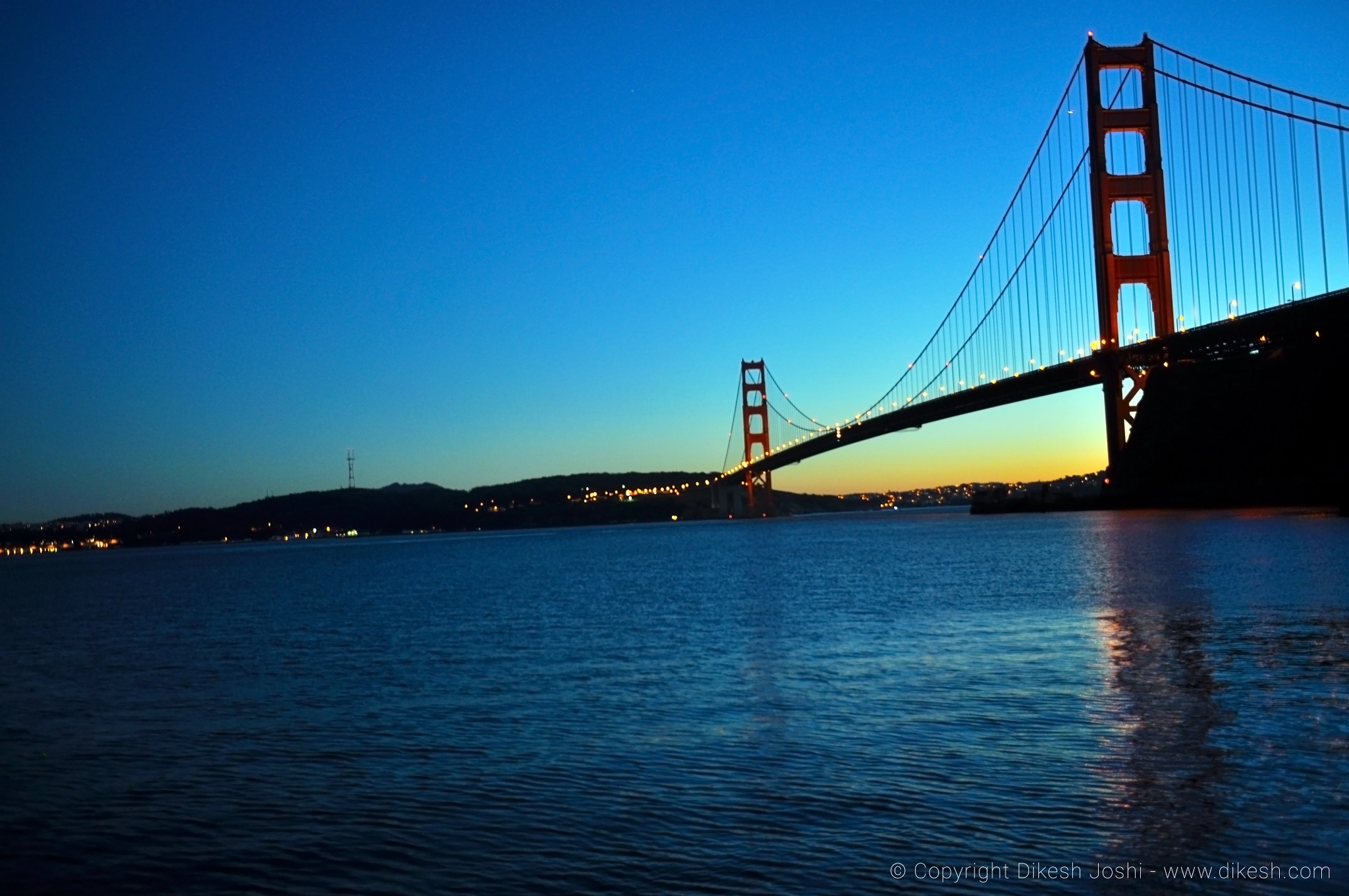 Nikon D90 + Sigma 18-50mm F2.8-4.5 DC OS HSM sample photo. Golden gate bridge photography