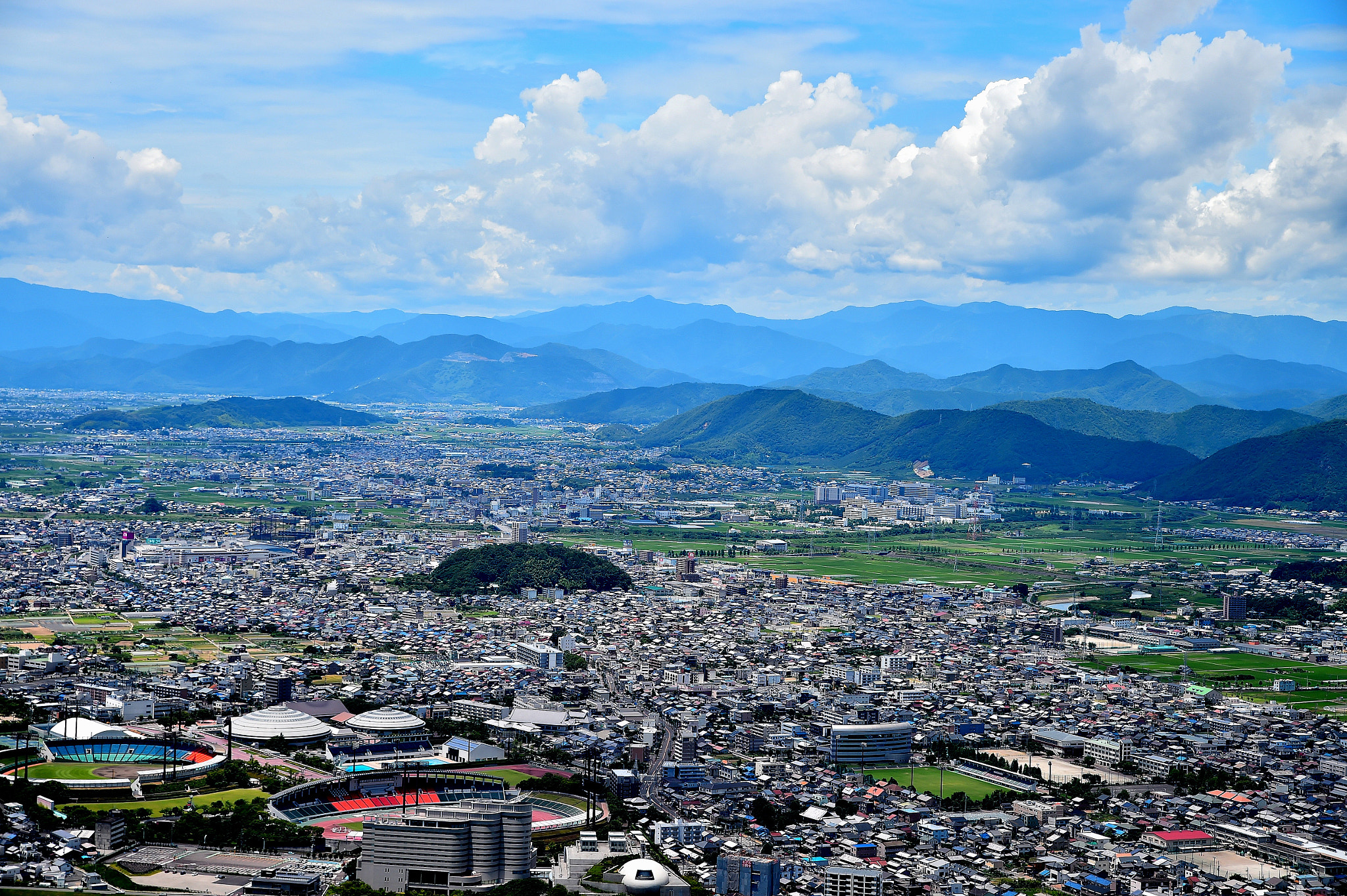 Nikon D4S sample photo. Scenery from kinka （金華山からの景色） photography