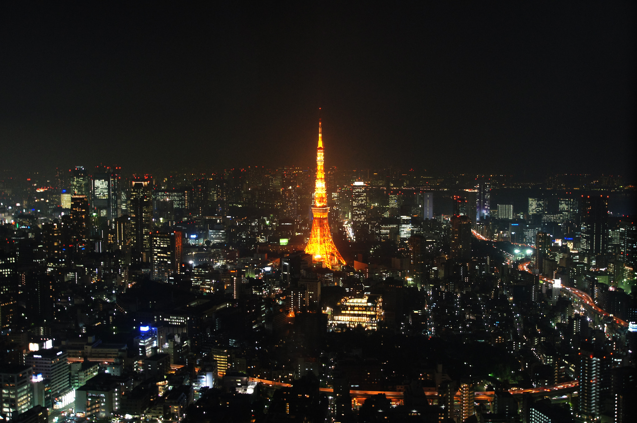 Sony SLT-A55 (SLT-A55V) sample photo. Tokyo buildings & views: 東京鉄塔 photography