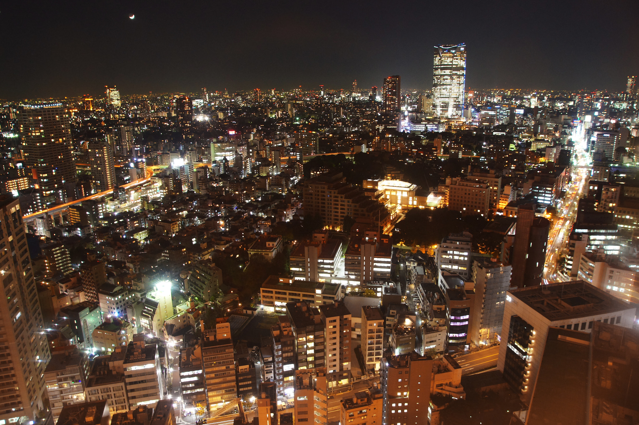 Sony SLT-A55 (SLT-A55V) sample photo. Tokyo buildings & views: 東京都夜景 photography