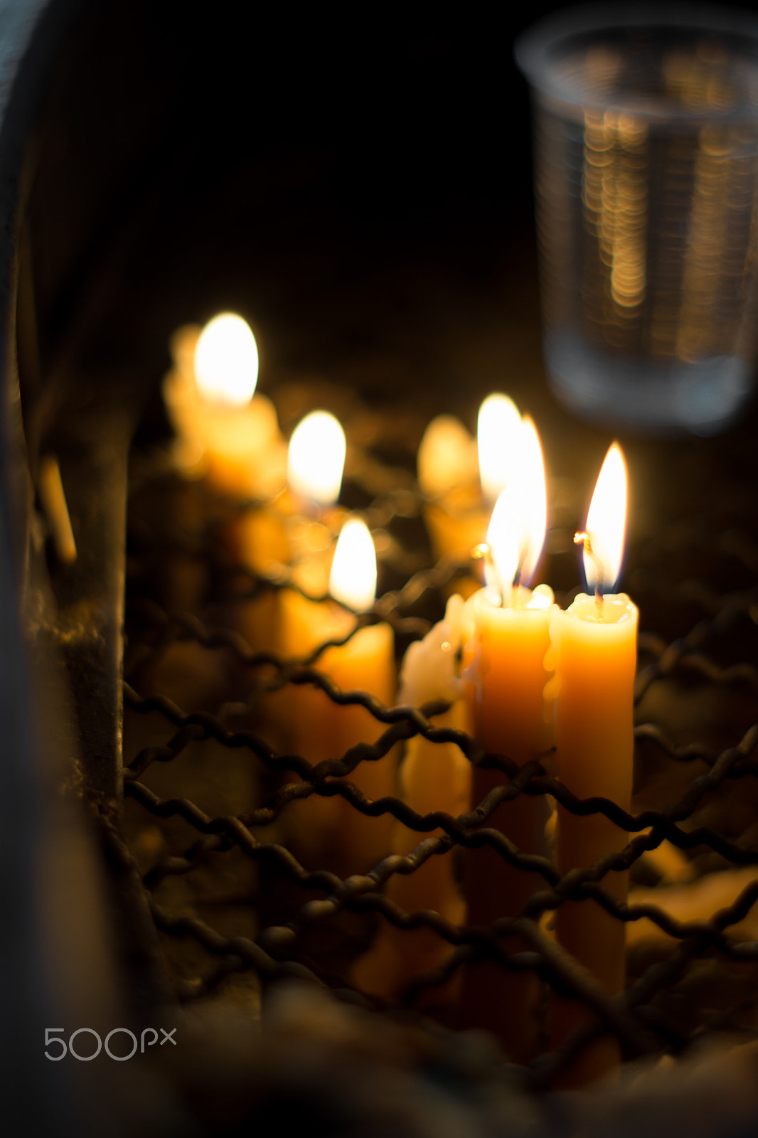 Sony SLT-A77 + Minolta AF 50mm F1.7 sample photo. Candles photography