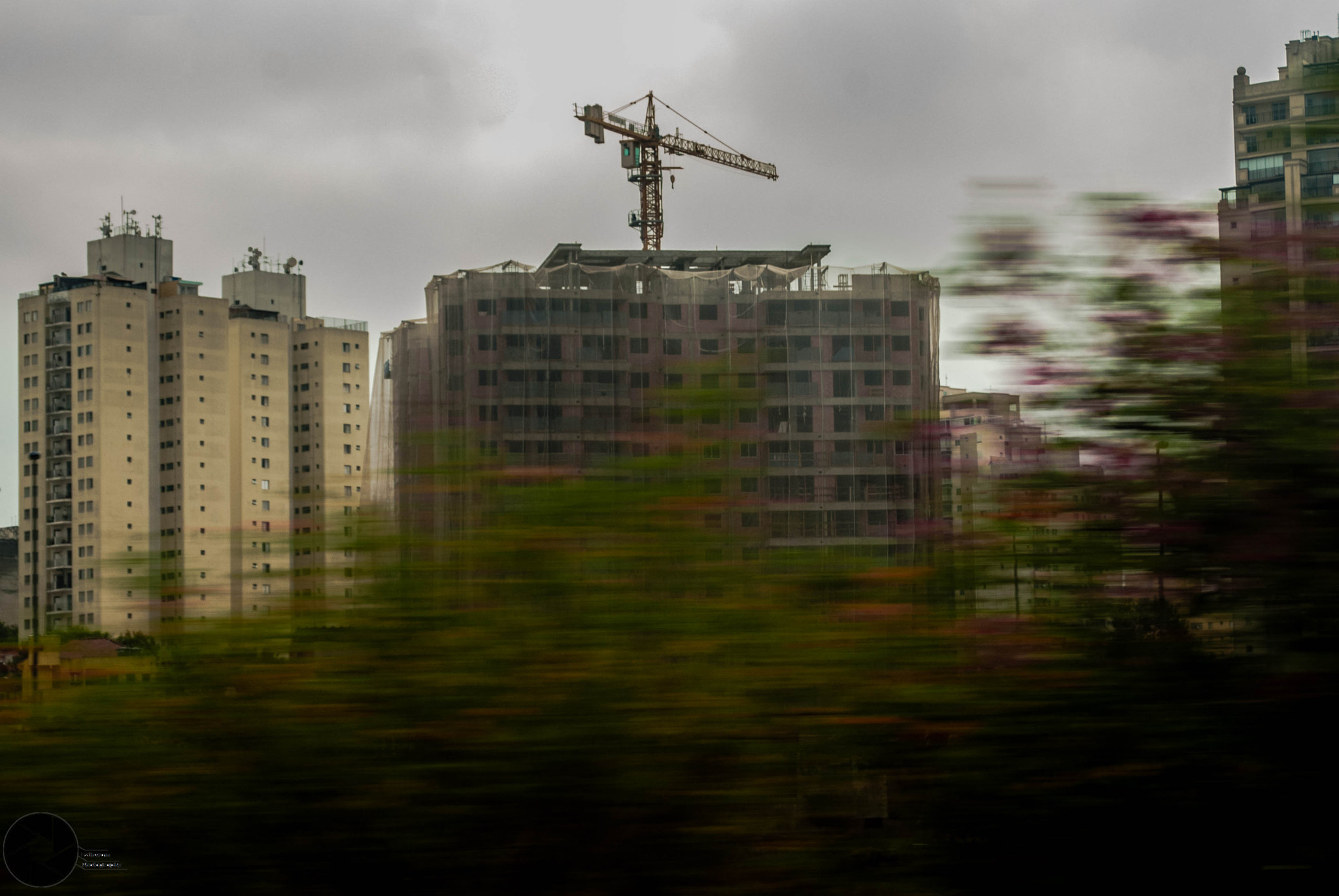 AF Zoom-Nikkor 35-70mm f/3.3-4.5 N sample photo. Construction tower photography