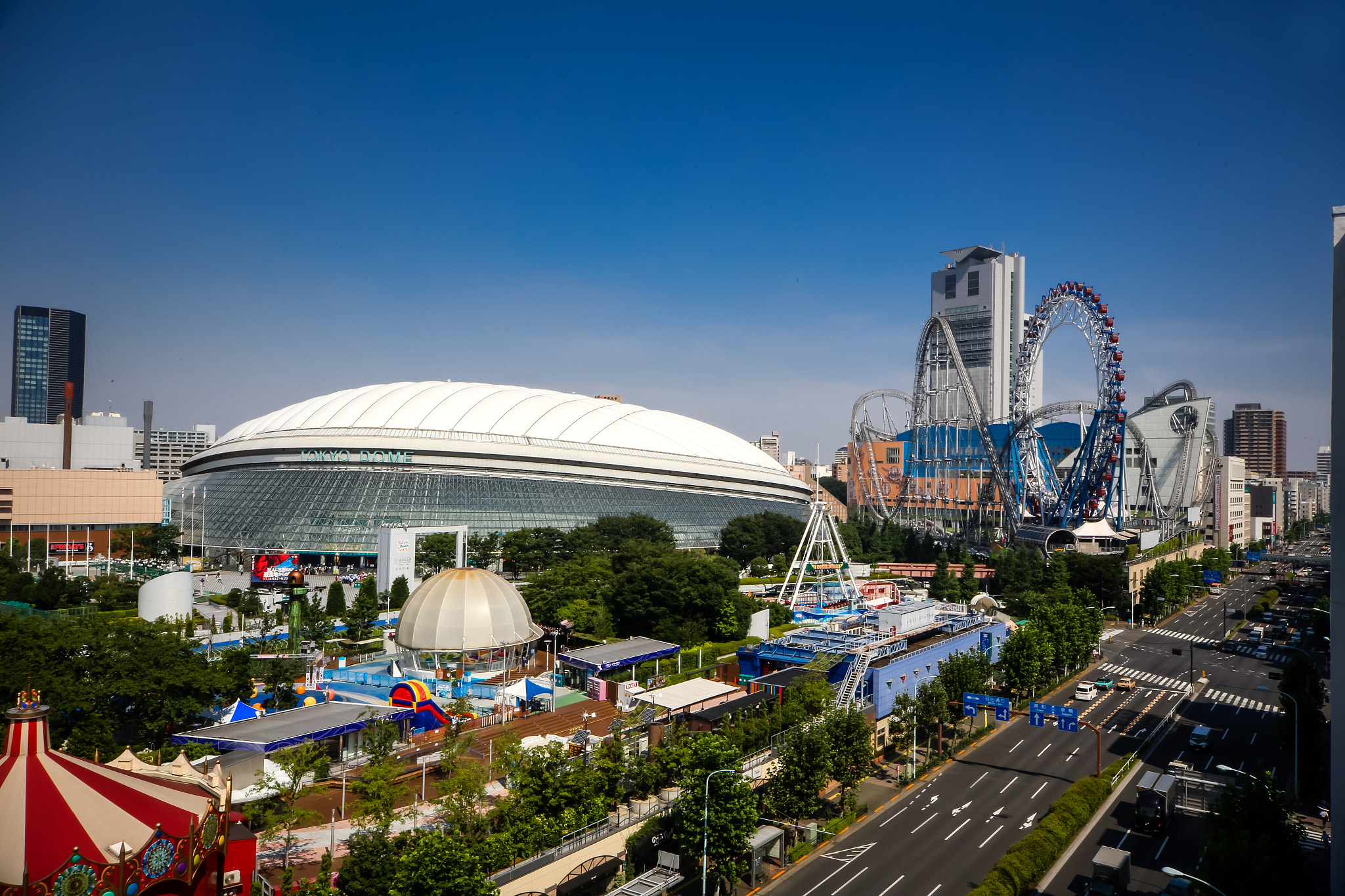 Canon EOS 6D + Sigma 10-20mm F4-5.6 EX DC HSM sample photo. Tokyo dome photography
