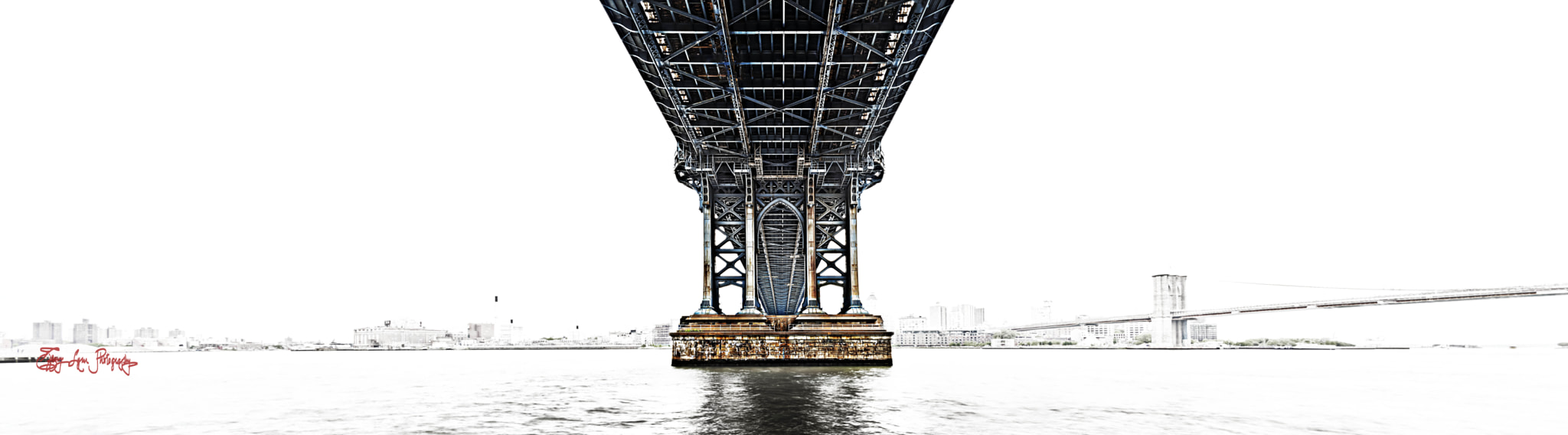 Nikon D600 + Tokina AT-X 17-35mm F4 Pro FX sample photo. The manhatten bridge photography