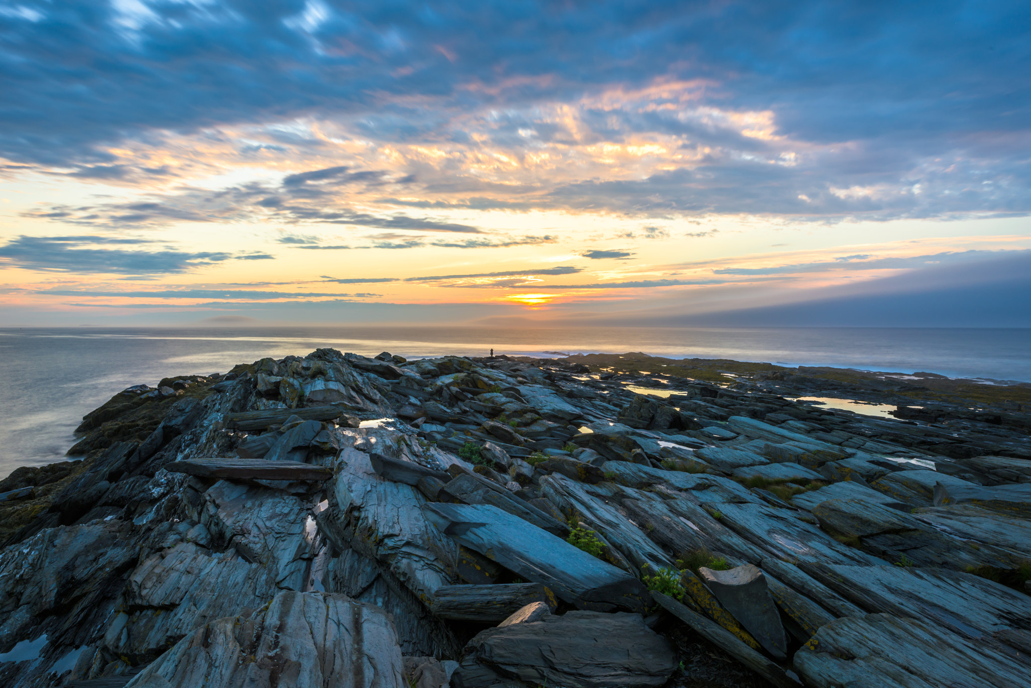 Nikon AF-S Nikkor 24mm F1.8G ED sample photo. One peaceful sun rise photography