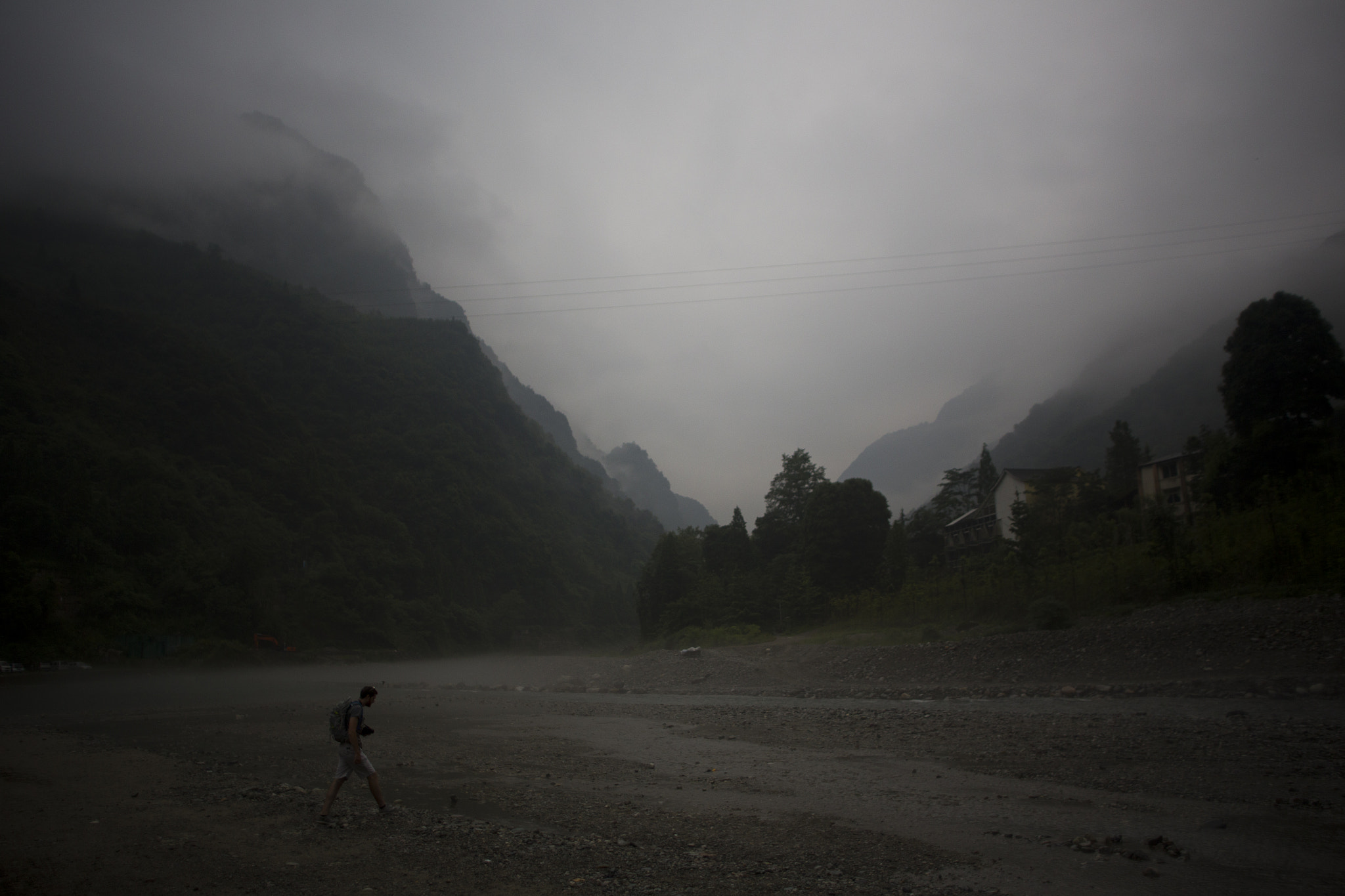 Sigma 24mm f/1.8 DG Macro EX sample photo. Dujiangyan irrigation system 1 photography