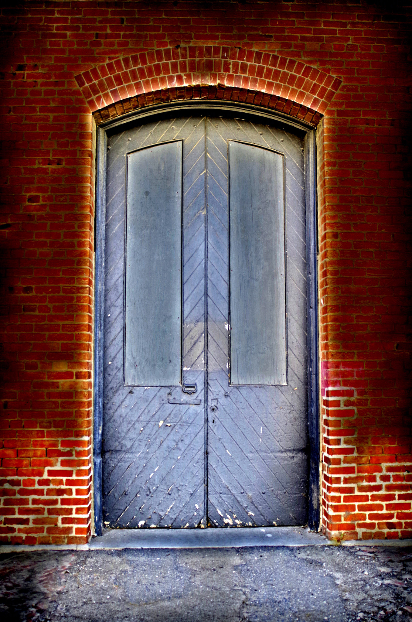 Pentax K-30 + A Series Lens sample photo. Blue doors photography