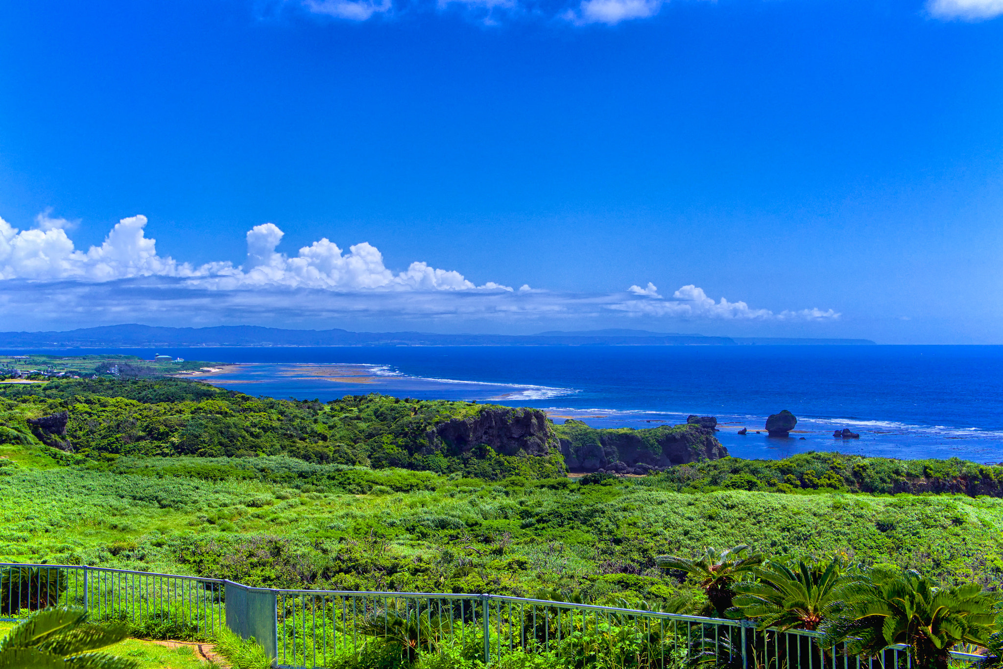 Panasonic Lumix DMC-GH3 + LUMIX G 25/F1.7 sample photo. View from okinawa miyagi island. photography