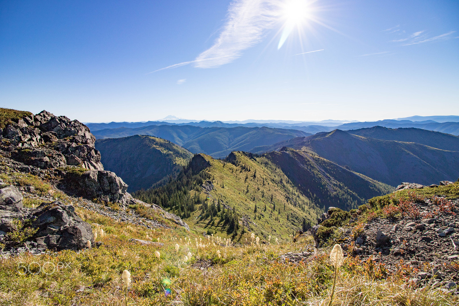 Canon EOS 750D (EOS Rebel T6i / EOS Kiss X8i) sample photo. Silver star mountain, view of mt. adams photography